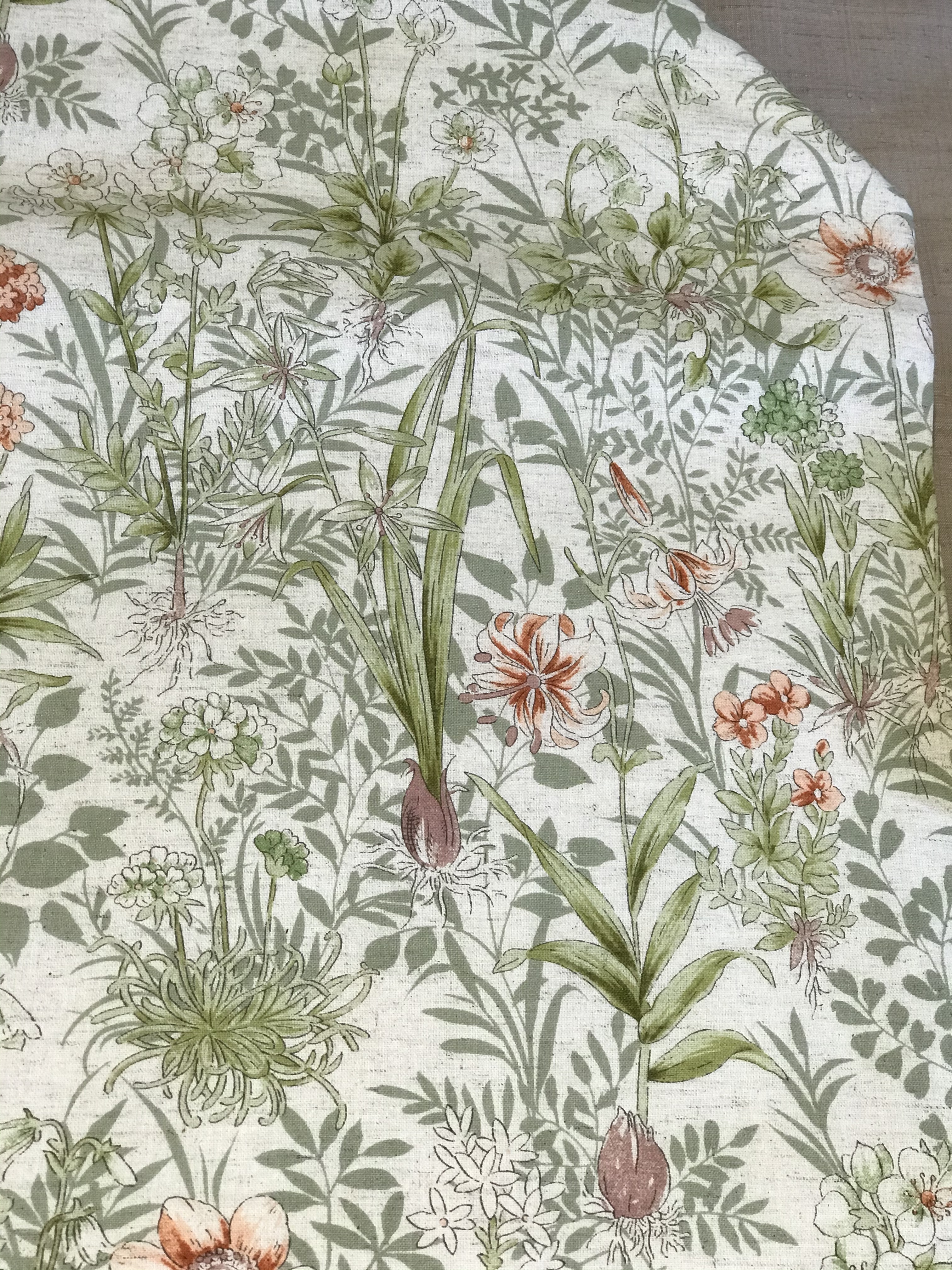 綿麻のお花柄なごや帯 Iichi ハンドメイド クラフト作品 手仕事品の通販