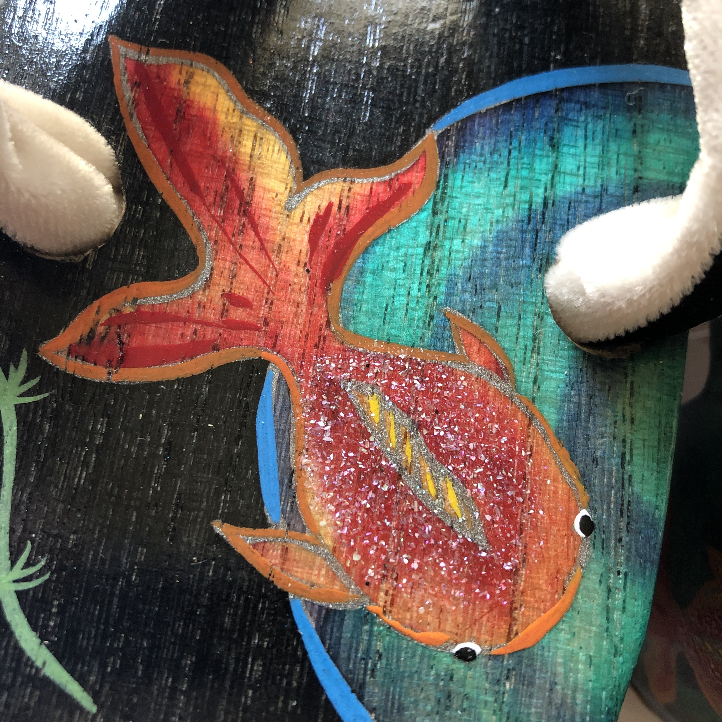 金魚 やや背の高くなる下駄 Sサイズ Iichi ハンドメイド クラフト作品 手仕事品の通販