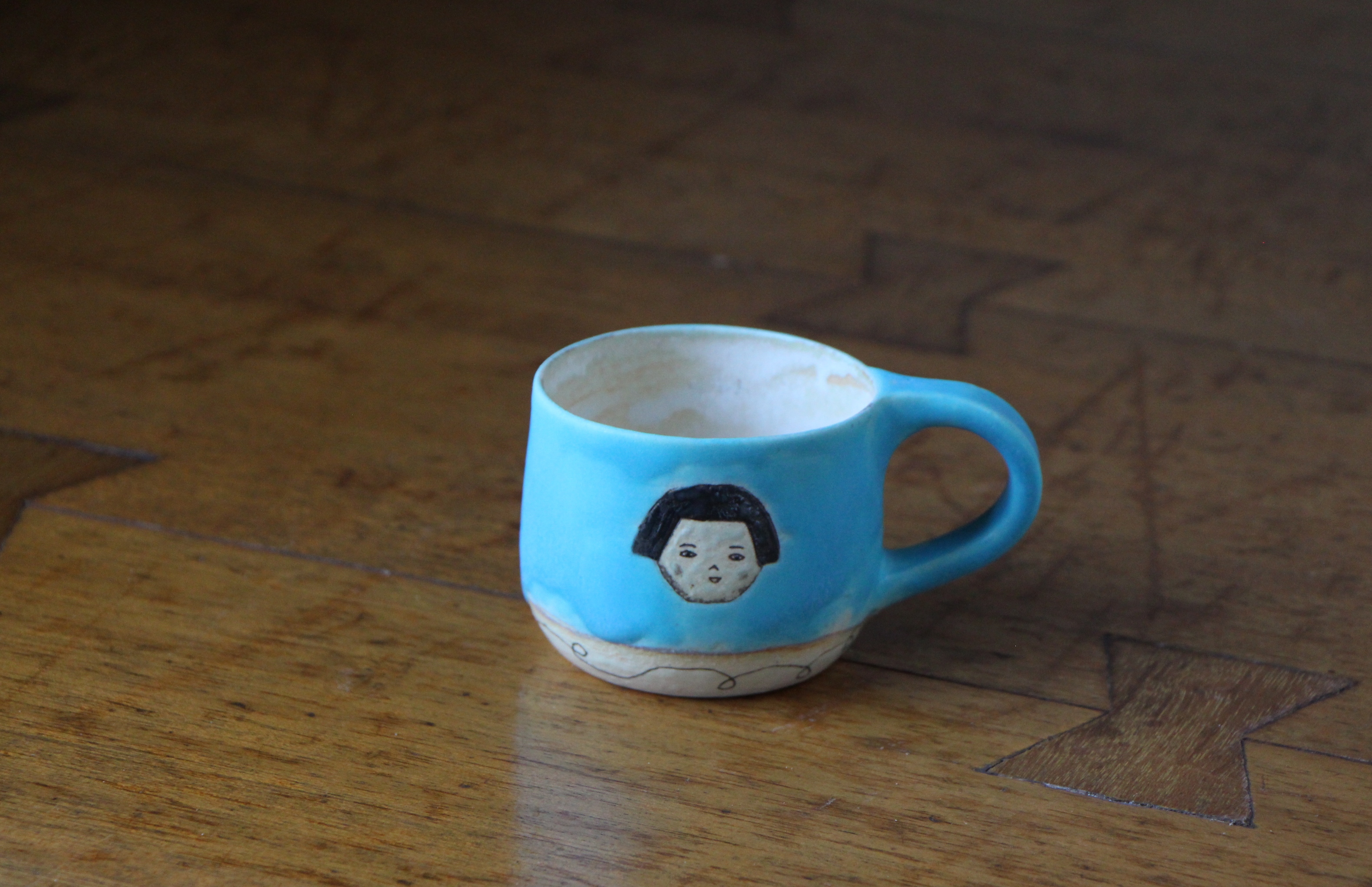 ブキミコ イラスト マグカップ 022 Iichi ハンドメイド クラフト作品 手仕事品の通販
