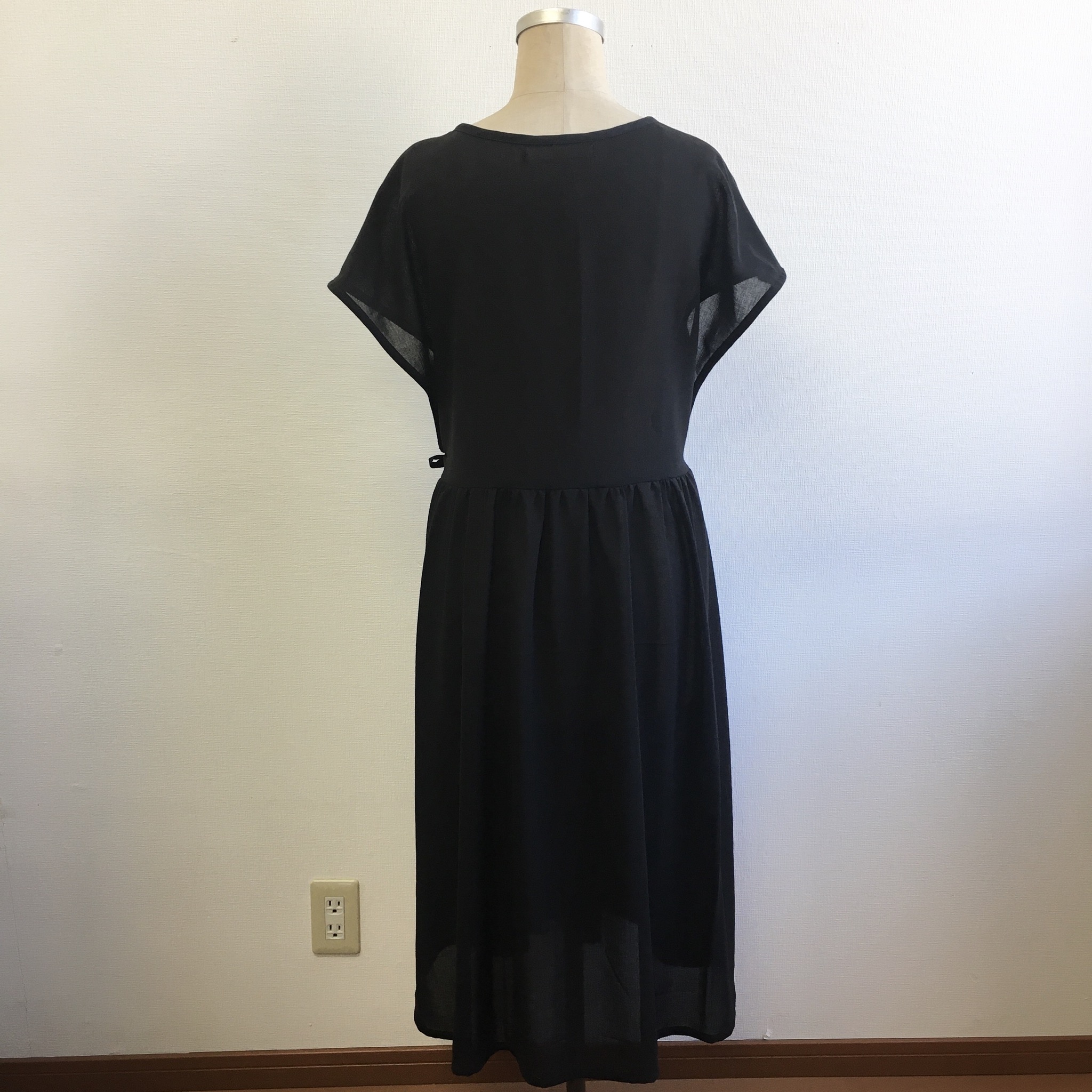 大人可愛い シースルーカシュクールワンピース 黒 サイズフリーm L Iichi ハンドメイド クラフト作品 手仕事品の通販 大人可愛い シースルーカシュクールワンピース 黒 サイズフリーm L Iichi ハンドメイド クラフト作品 手仕事品の通販