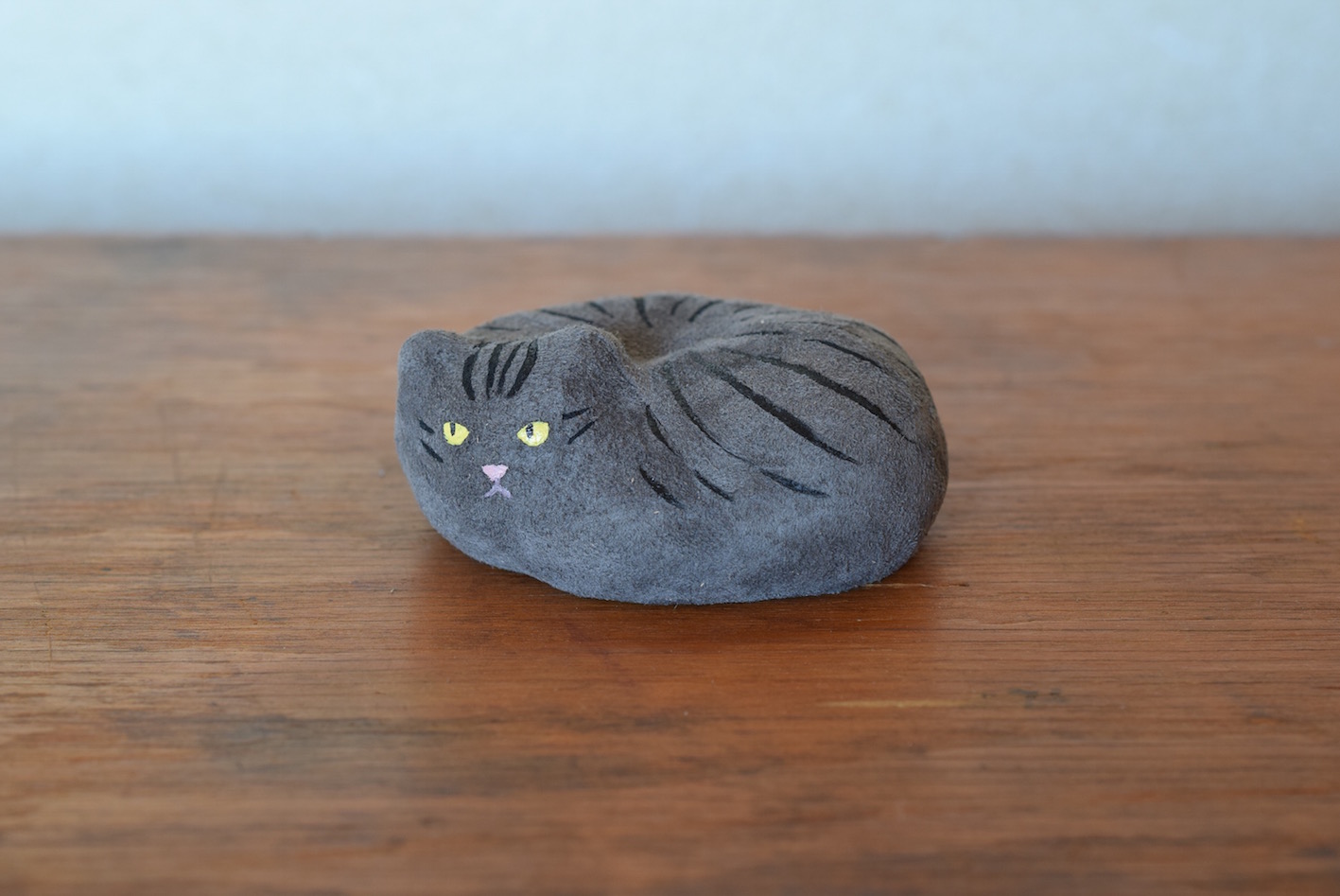 革張り子 サバトラ猫 Iichi ハンドメイド クラフト作品 手仕事品の通販