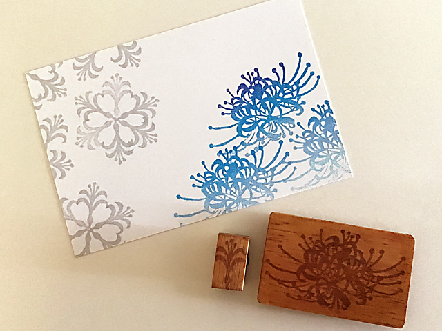 彼岸花のはんこ Iichi ハンドメイド クラフト作品 手仕事品の通販