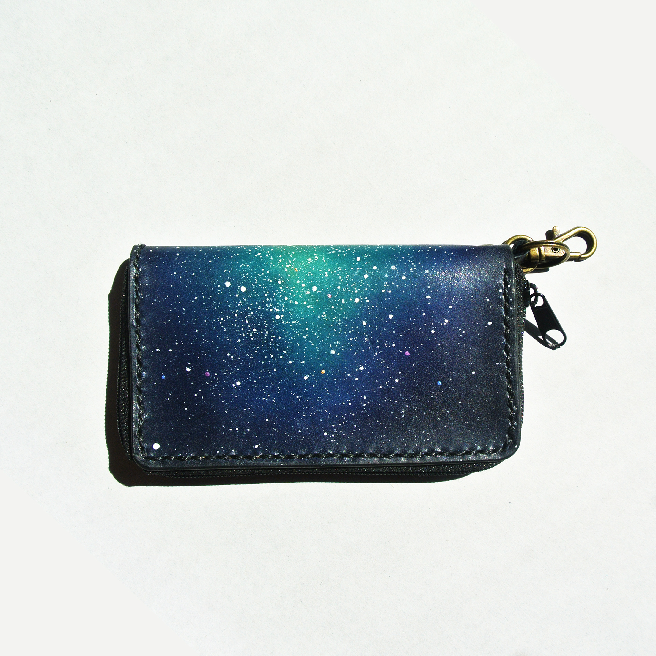 宇宙柄 スマートキーケース Iichi ハンドメイド クラフト作品 手仕事品の通販