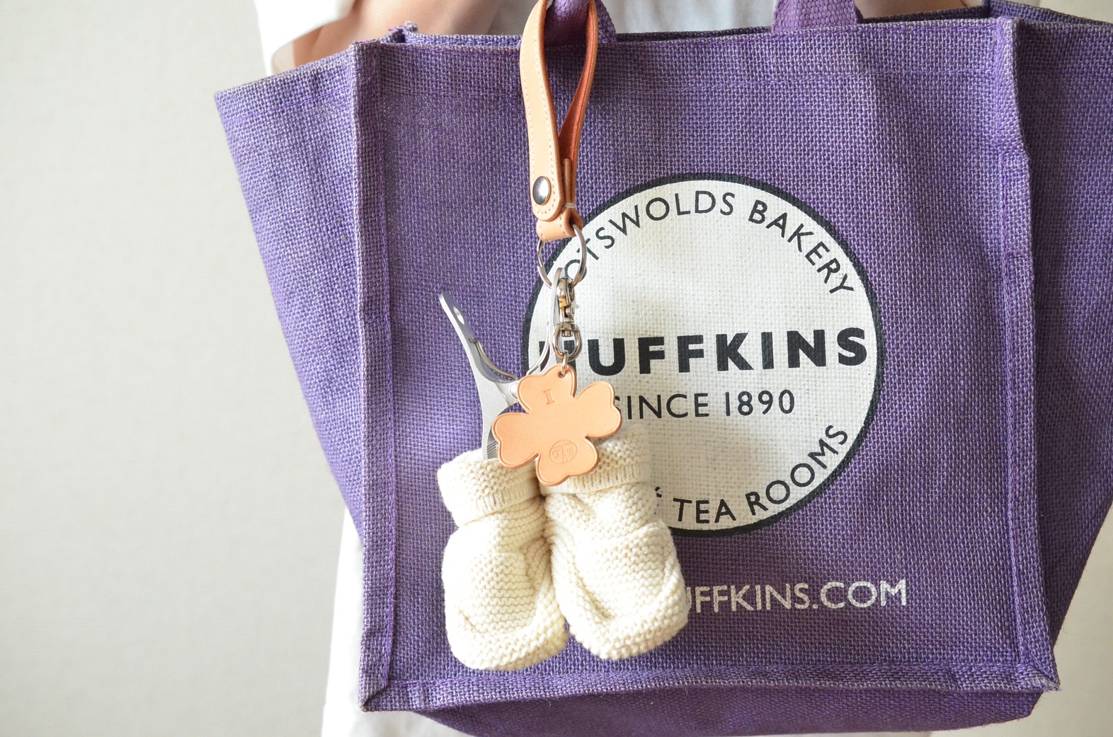 レザーシューズクリップ Happy Birth Blue Iichi ハンドメイド クラフト作品 手仕事品の通販