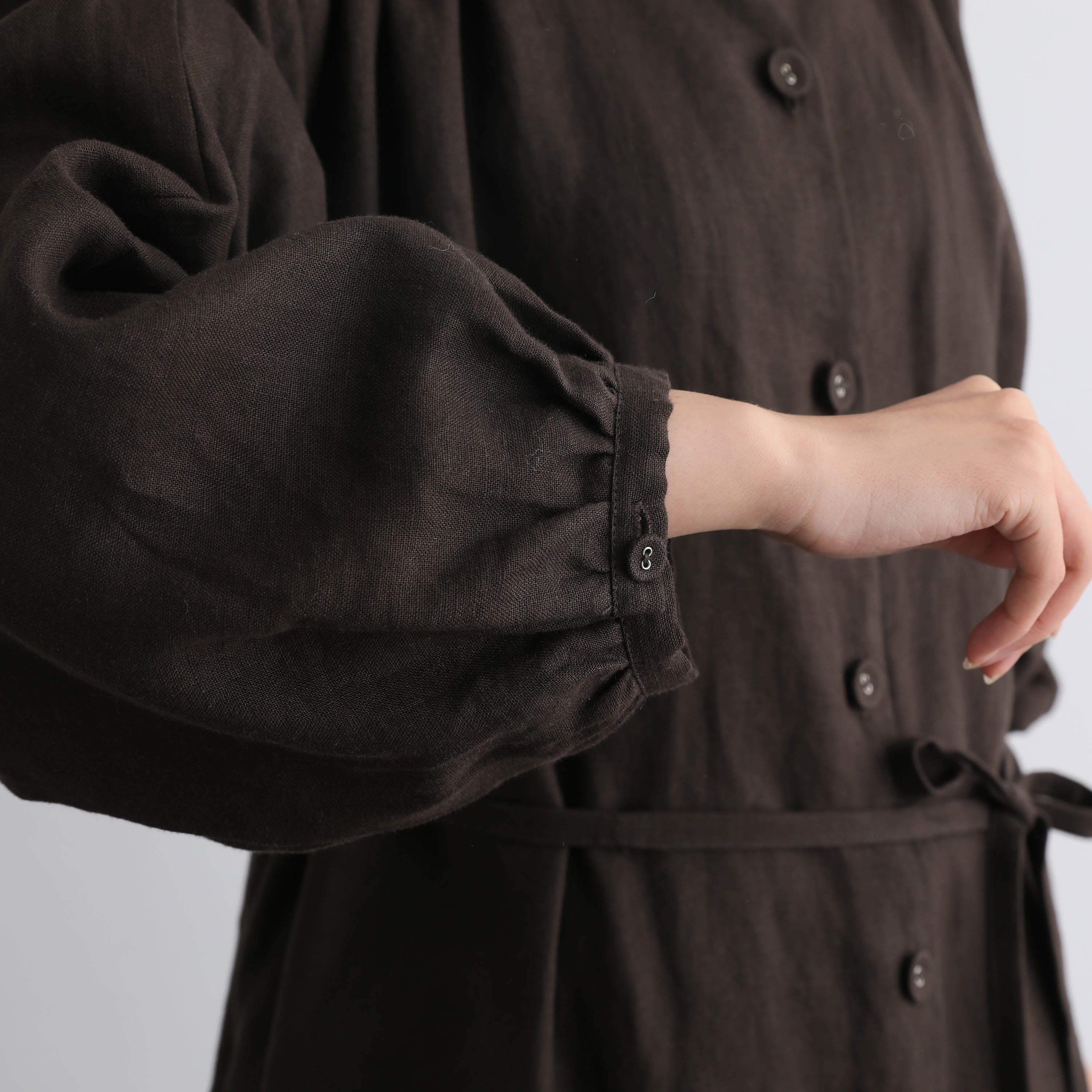 ふんわり着たい 秋色羽織り ワンピース ベルト付き 長袖ワンピース 三色0910 3 Iichi ハンドメイド クラフト作品 手仕事品の通販 ふんわり着たい 秋色羽織り ワンピース ベルト付き 長袖ワンピース 三色0910 3 Iichi ハンドメイド クラフト作品 手仕事品の通販