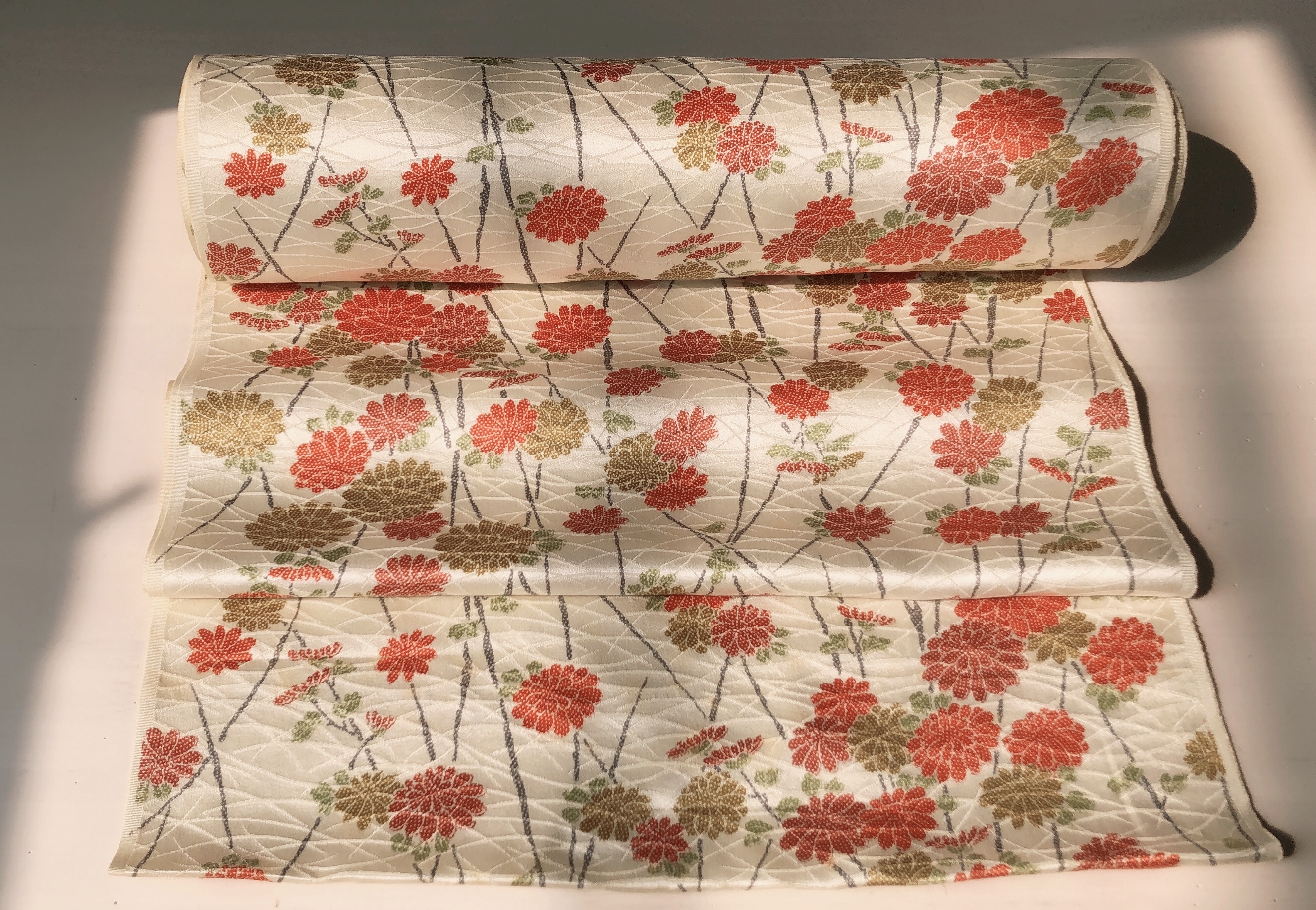 小紋 着物正絹100 羽織にもなるロングワンピース 一枚限定 Iichi ハンドメイド クラフト作品 手仕事品の通販