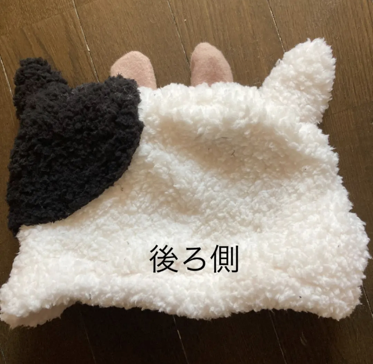 丑の帽子 牛の帽子 干支 丑年 年賀状に ふわふわ生地 Iichi ハンドメイド クラフト作品 手仕事品の通販