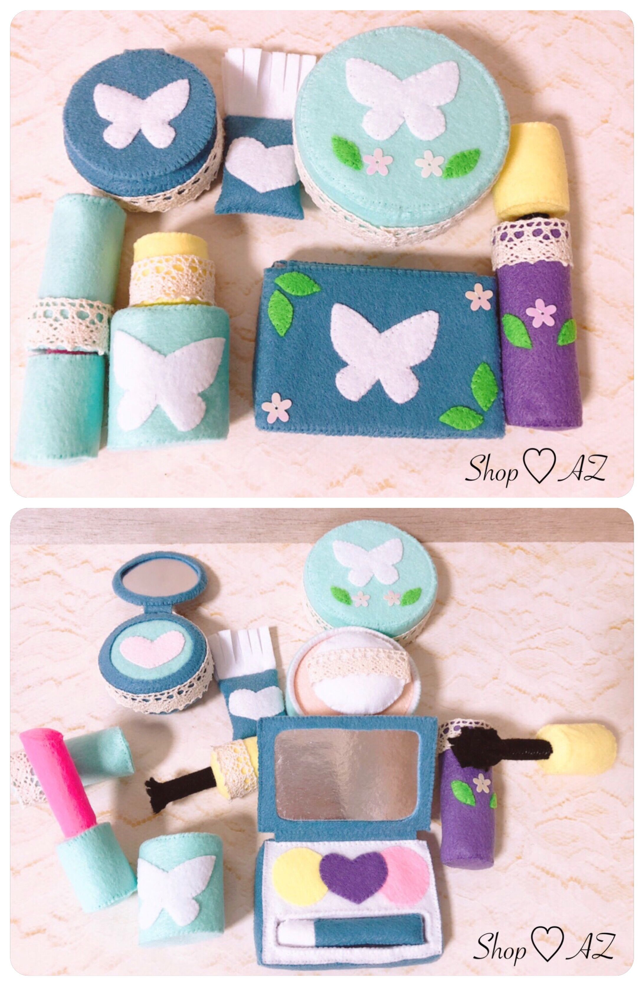 フェルトのメイクアップセット 277 女の子 化粧 ネイル おままごと おもちゃ Iichi ハンドメイド クラフト作品 手仕事品の通販 フェルトのメイクアップセット 277 女の子 化粧 ネイル おままごと おもちゃ Iichi ハンドメイド クラフト作品 手仕事品の通販
