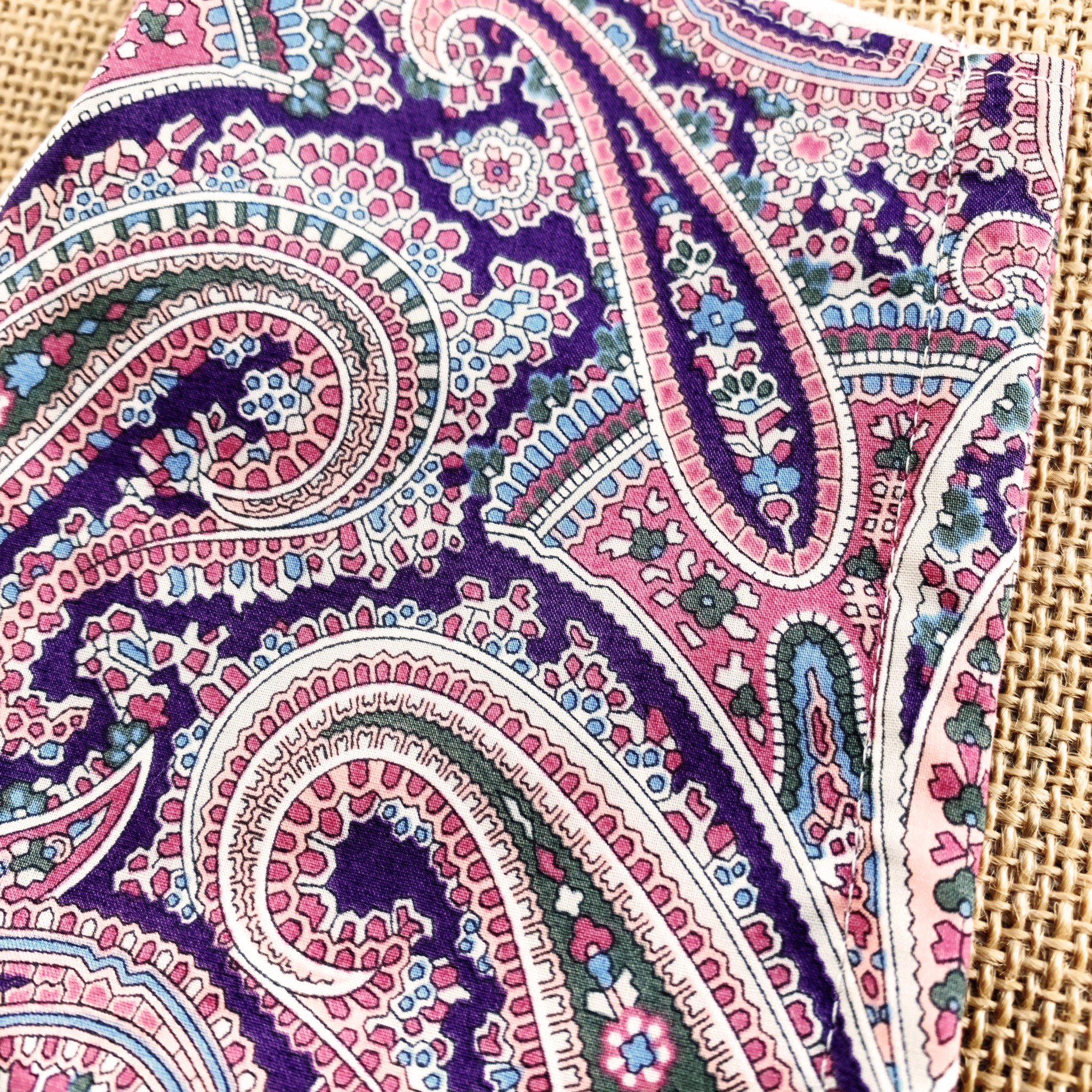 Liberty リバティ 立体マスク 大きめ Paisley Park ペイズリーパーク ピンク Iichi ハンドメイド クラフト作品 手仕事品の通販