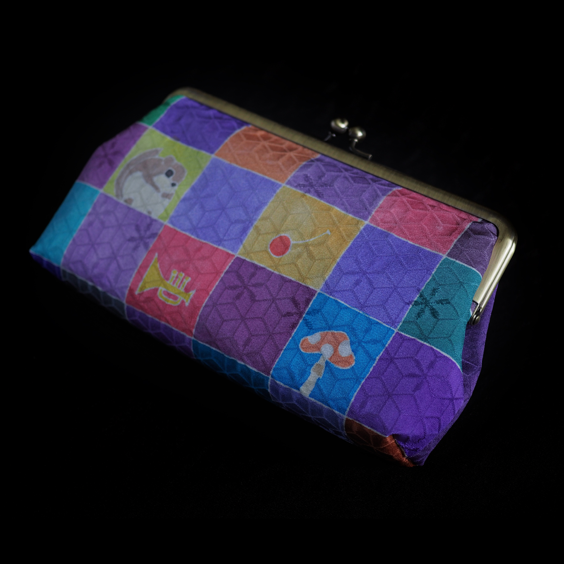 あいうえお作文のがま口ver 4 Iichi ハンドメイド クラフト作品 手仕事品の通販
