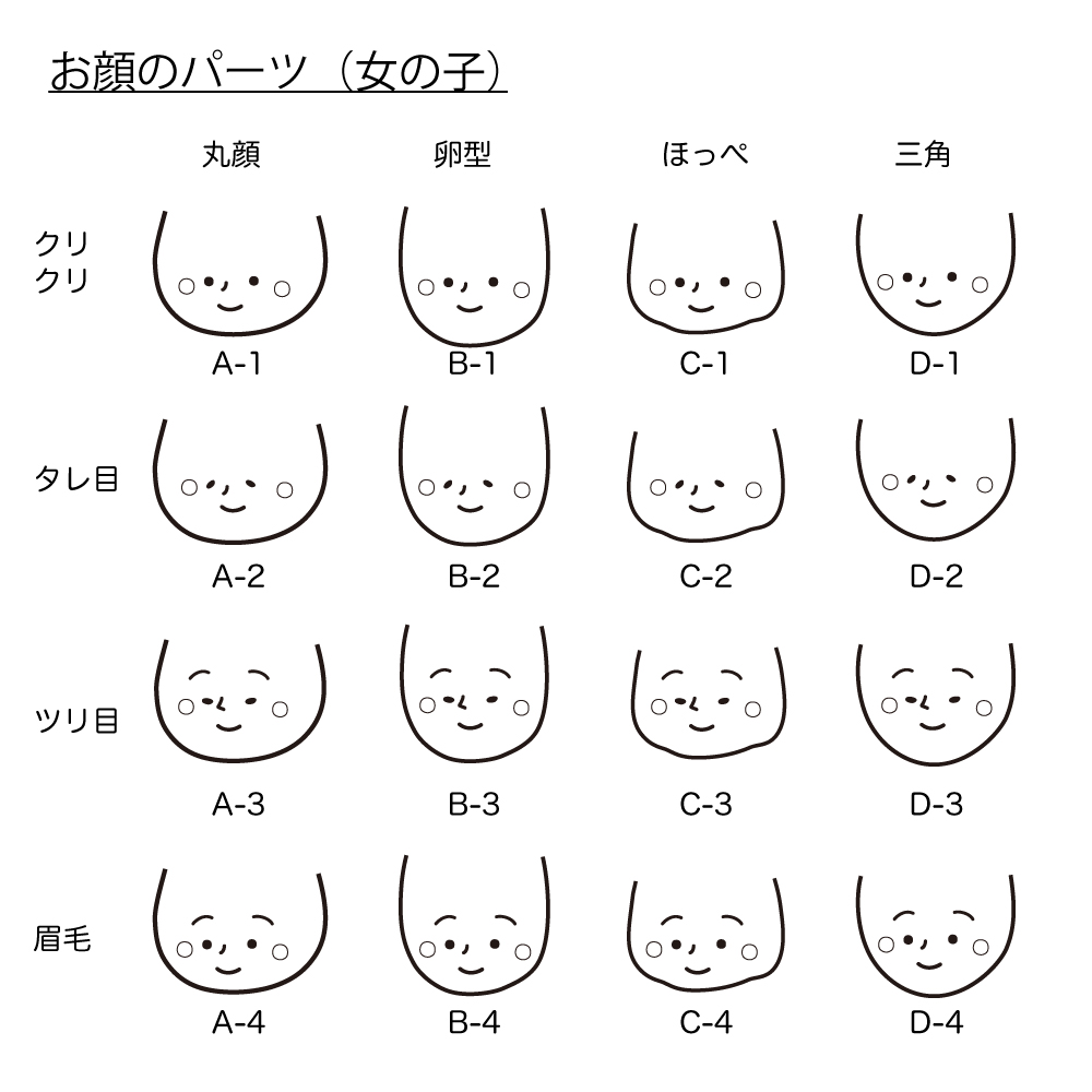 似顔絵 お名前スタンプ ひょっこり セミオーダースタンプ オリジナルハンコをつくります Iichi ハンドメイド クラフト作品 手仕事品の通販