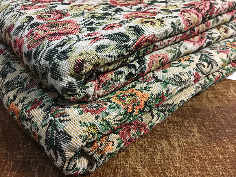 オーダーメイド 受注生産 ゴブラン織りワンピース Koji Toyoda 生地8種類から選択可能です Iichi ハンドメイド クラフト作品 手仕事品の通販