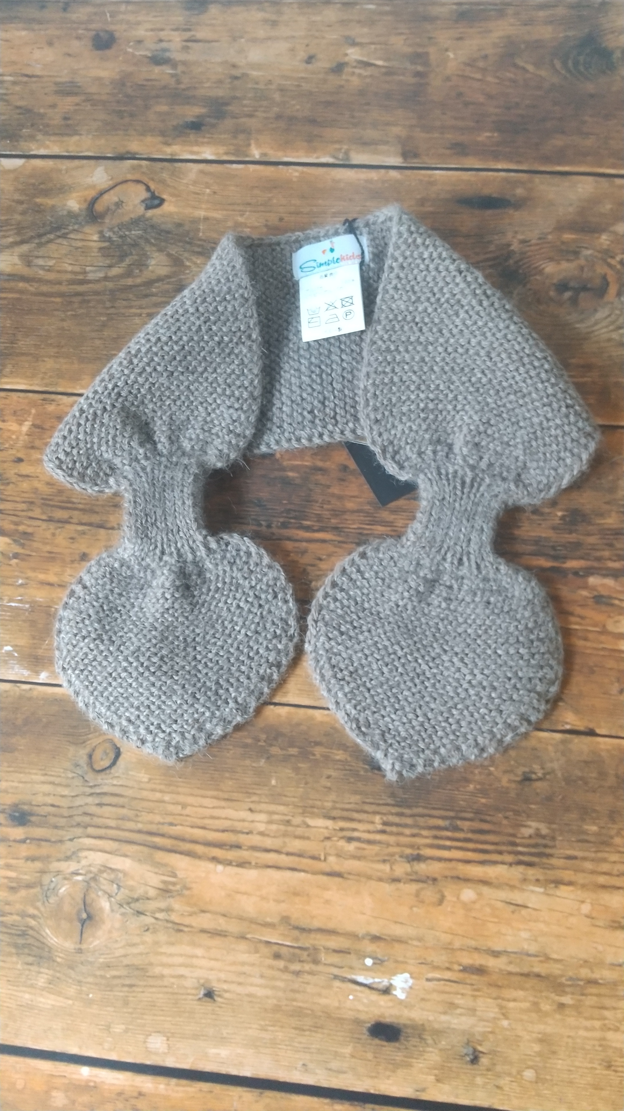 Kids 100 ベビーアルパカ リボンマフラー ダークベージュ Iichi ハンドメイド クラフト作品 手仕事品の通販 Kids 100 ベビーアルパカ リボンマフラー ダークベージュ Iichi ハンドメイド クラフト作品 手仕事品の通販