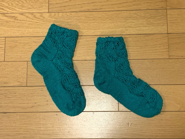 レースソックス Chinese Lace 緑 Iichi ハンドメイド クラフト作品 手仕事品の通販