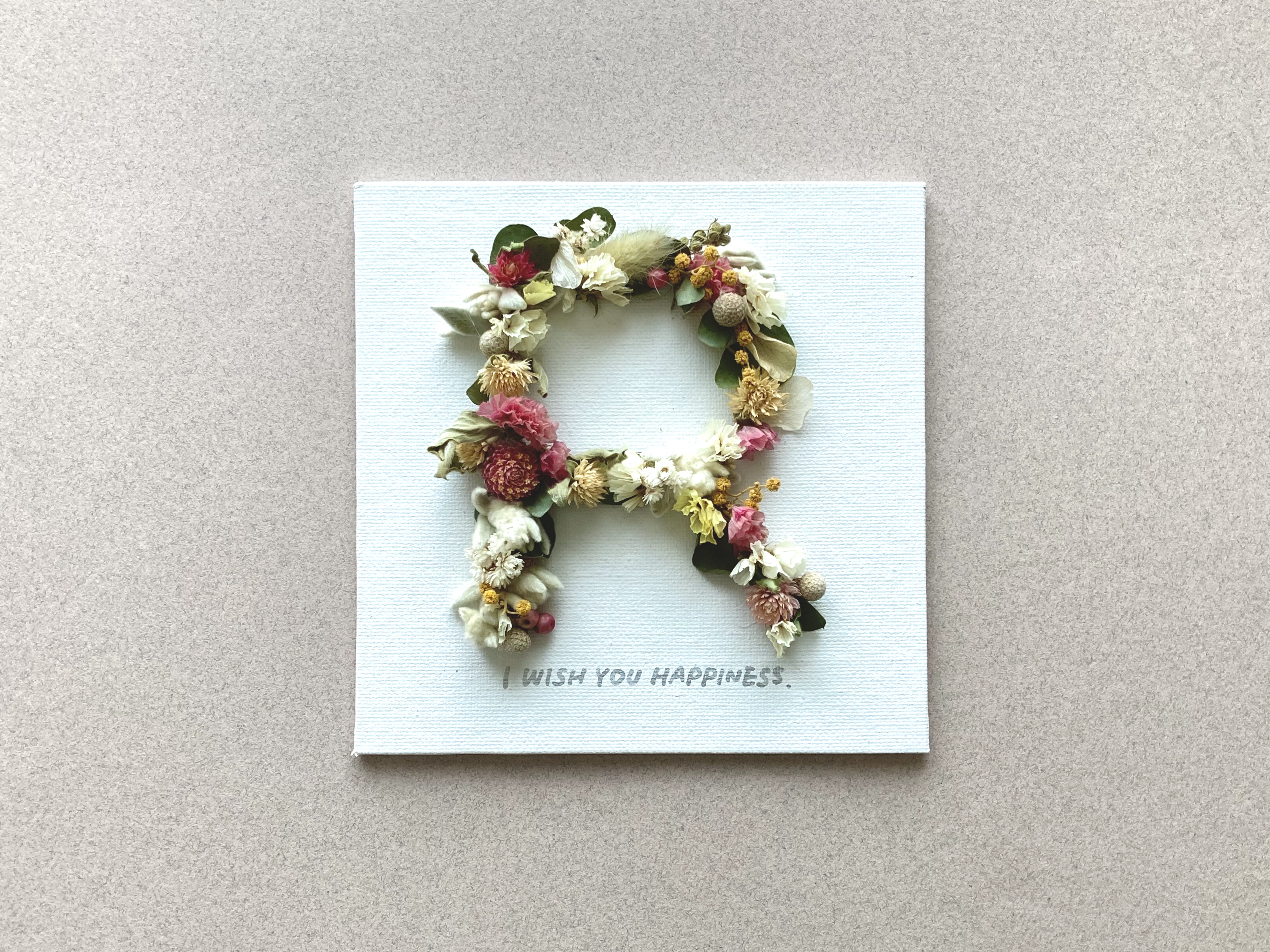 Canvas Mini イニシャル Iichi ハンドメイド クラフト作品 手仕事品の通販