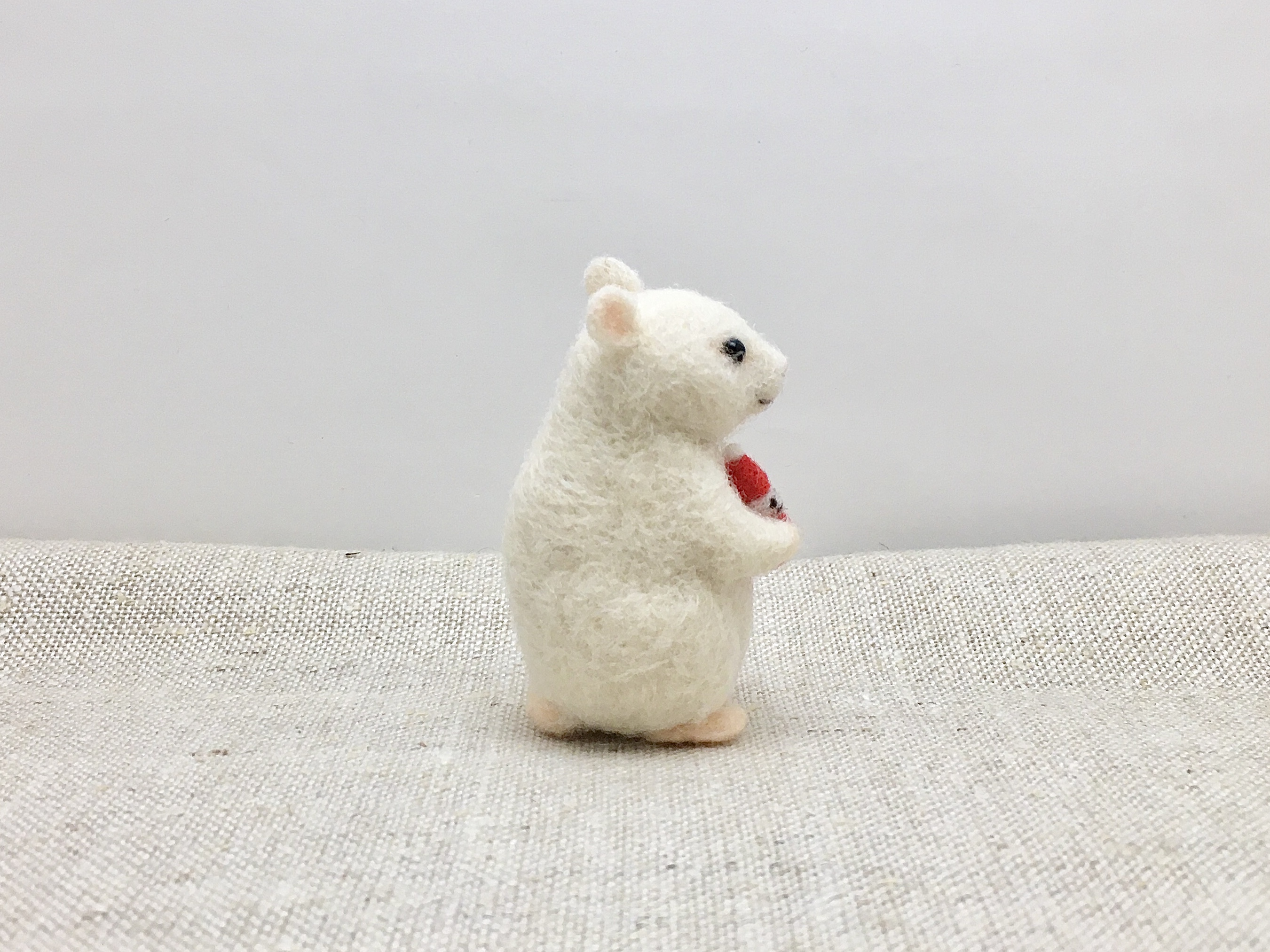 ネズミのクリスマス サンタ Iichi ハンドメイド クラフト作品 手仕事品の通販