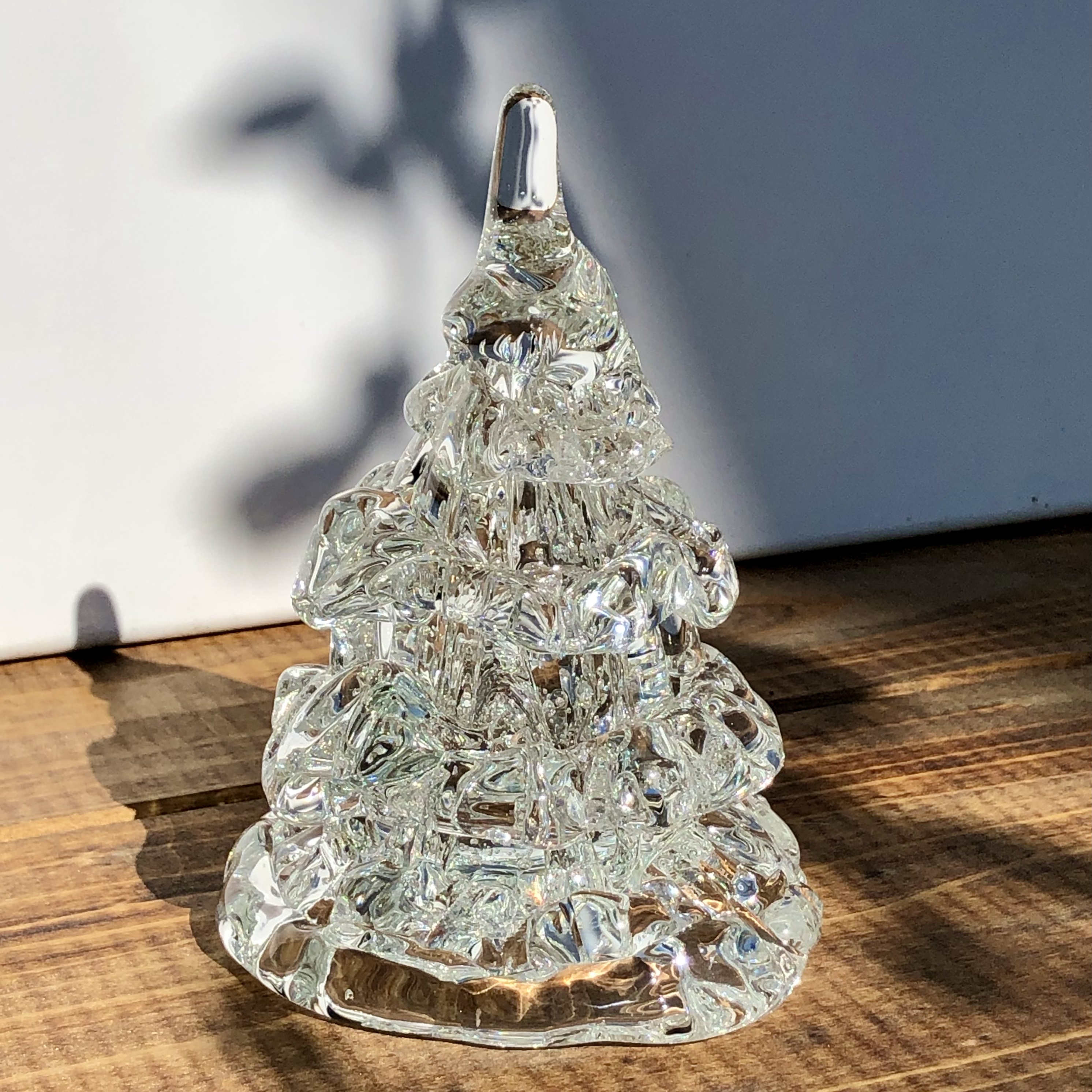 メーカー直売 バカラクリスマスツリー型クリスタルガラス cihangurup 