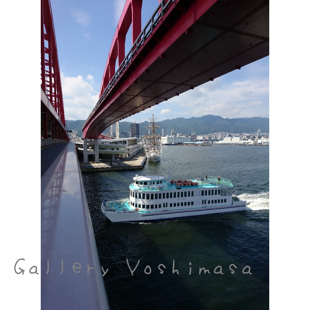 みなと神戸に架ける華 神戸大橋 橋のある暮らし 2l判サイズ光沢写真縦 写真のみ 神戸風景写真 Iichi ハンドメイド クラフト作品 手仕事品の通販