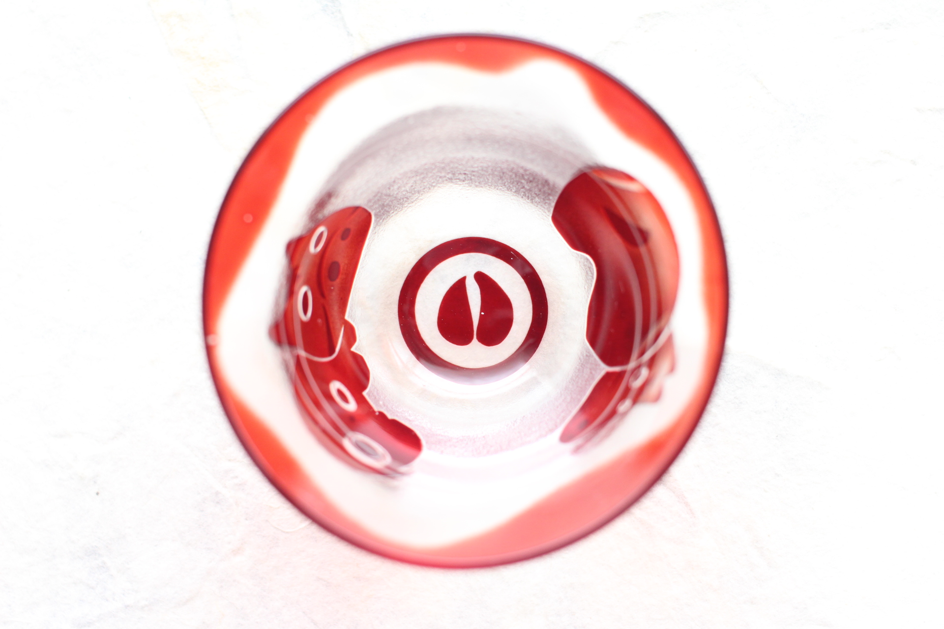 再販 21 干支 丑年 赤べこ ぐい吞み 赤 Iichi ハンドメイド クラフト作品 手仕事品の通販