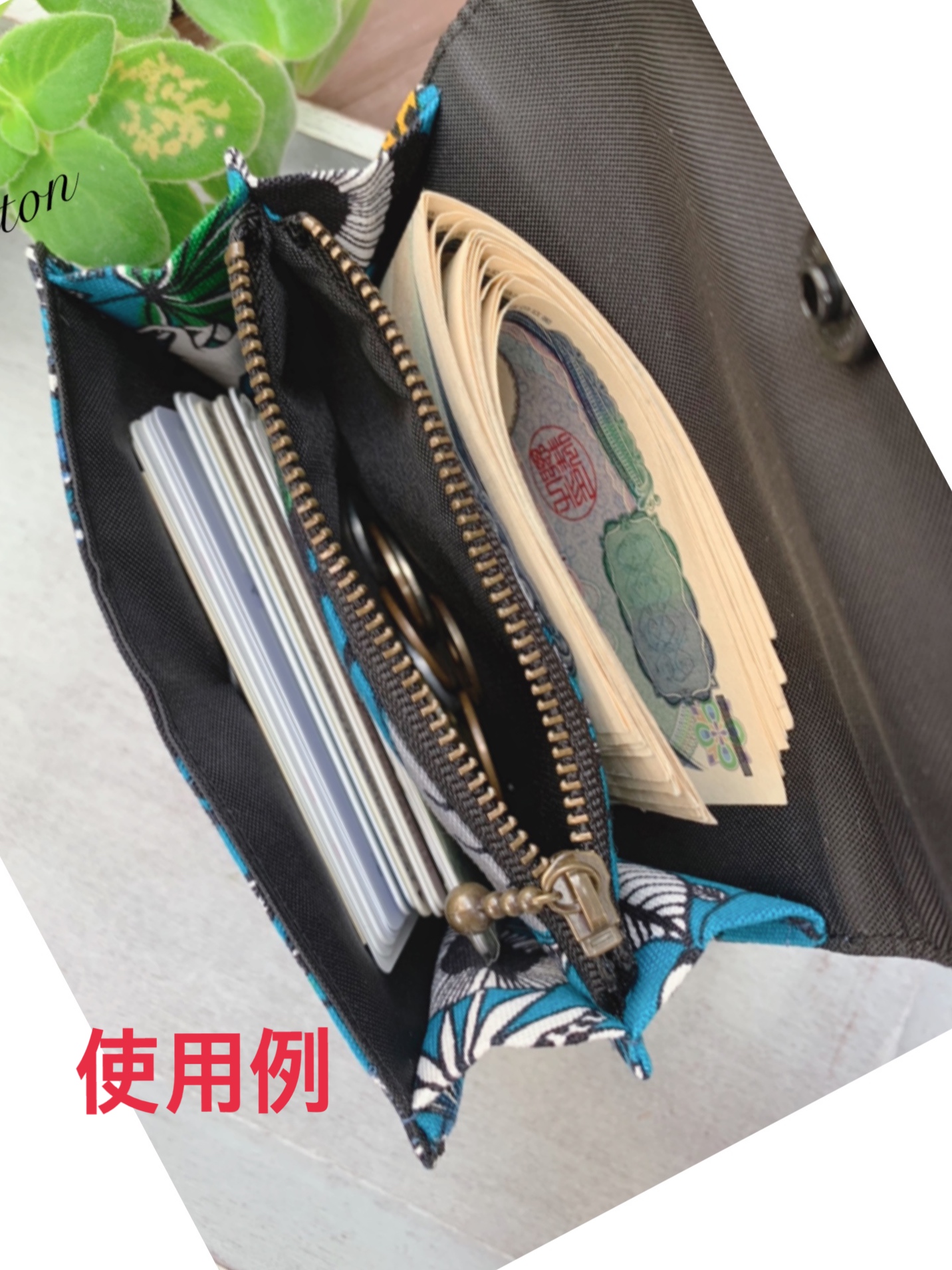 ミニ財布 アフリカン柄 エスニック柄 軽い財布 Iichi ハンドメイド クラフト作品 手仕事品の通販
