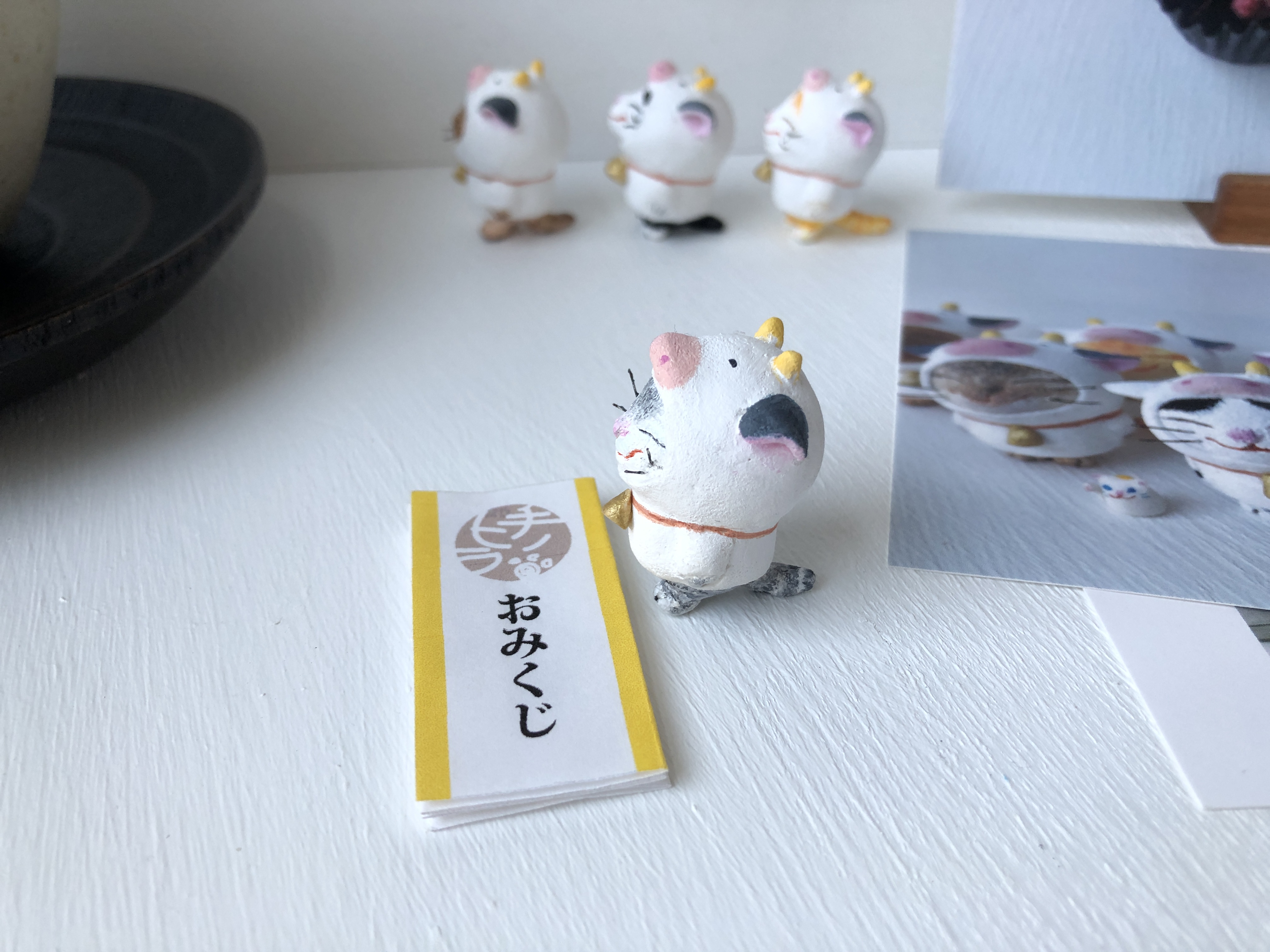 やっぱり干支になりたい猫さんお正月セット グレートラ白 Iichi ハンドメイド クラフト作品 手仕事品の通販