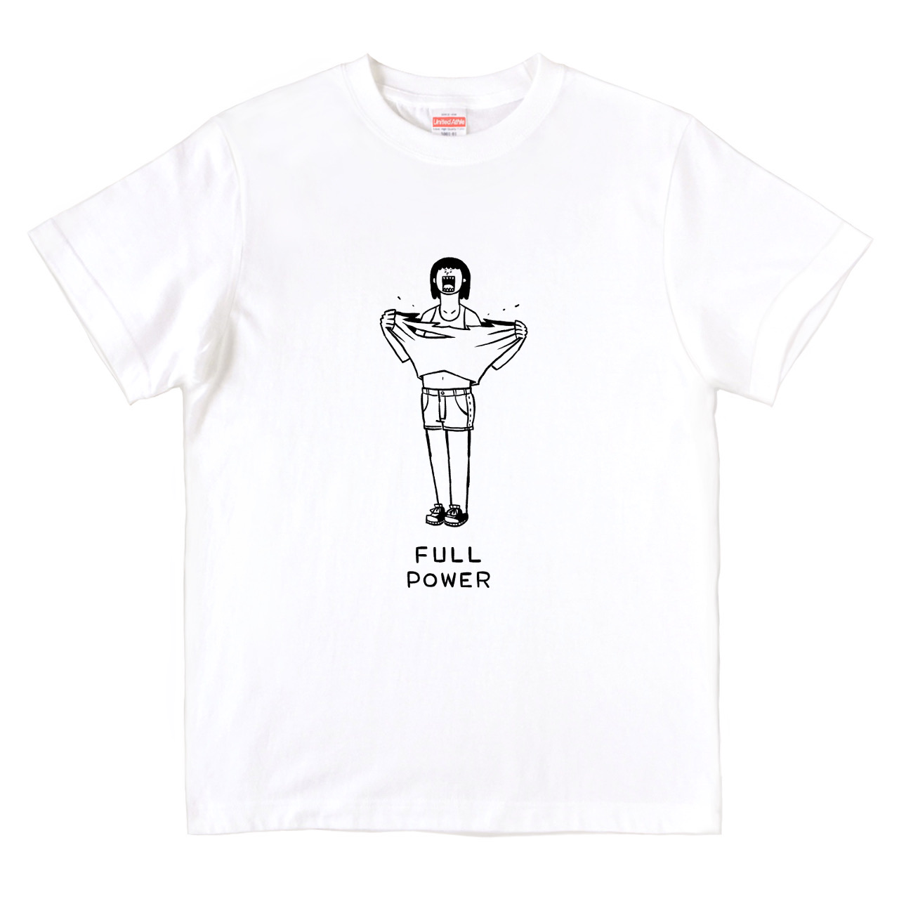 シャツ破り 女子 Tシャツ Iichi ハンドメイド クラフト作品 手仕事品の通販