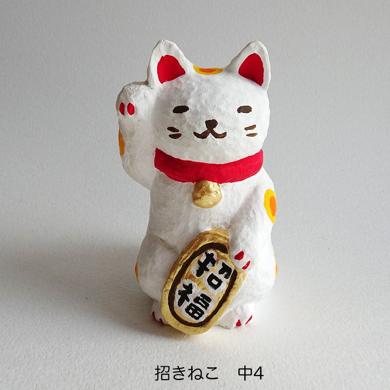 招きねこ 中4 鶏口舎レジン Iichi ハンドメイド クラフト作品 手仕事品の通販