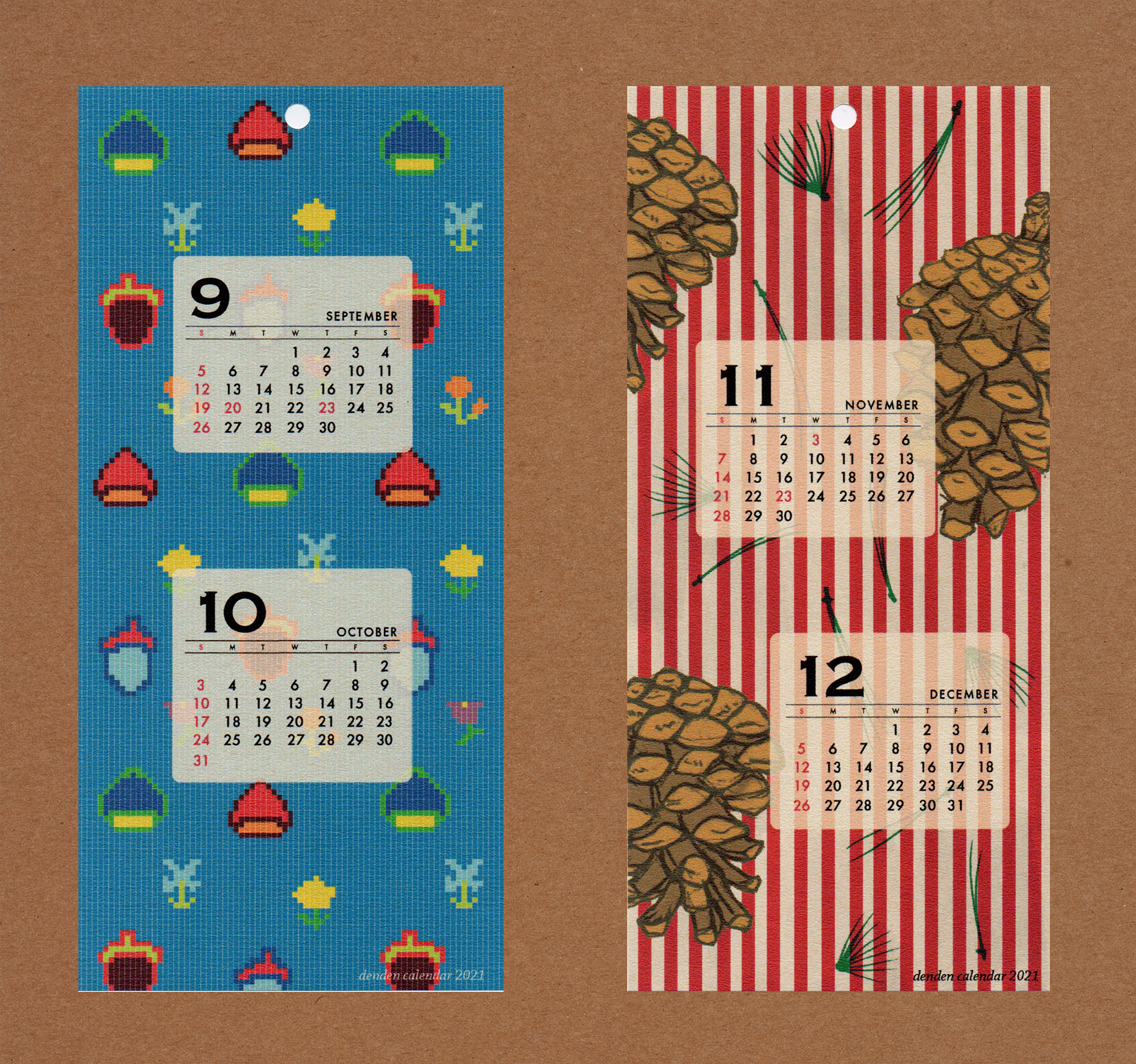 21年カレンダー Iichi ハンドメイド クラフト作品 手仕事品の通販