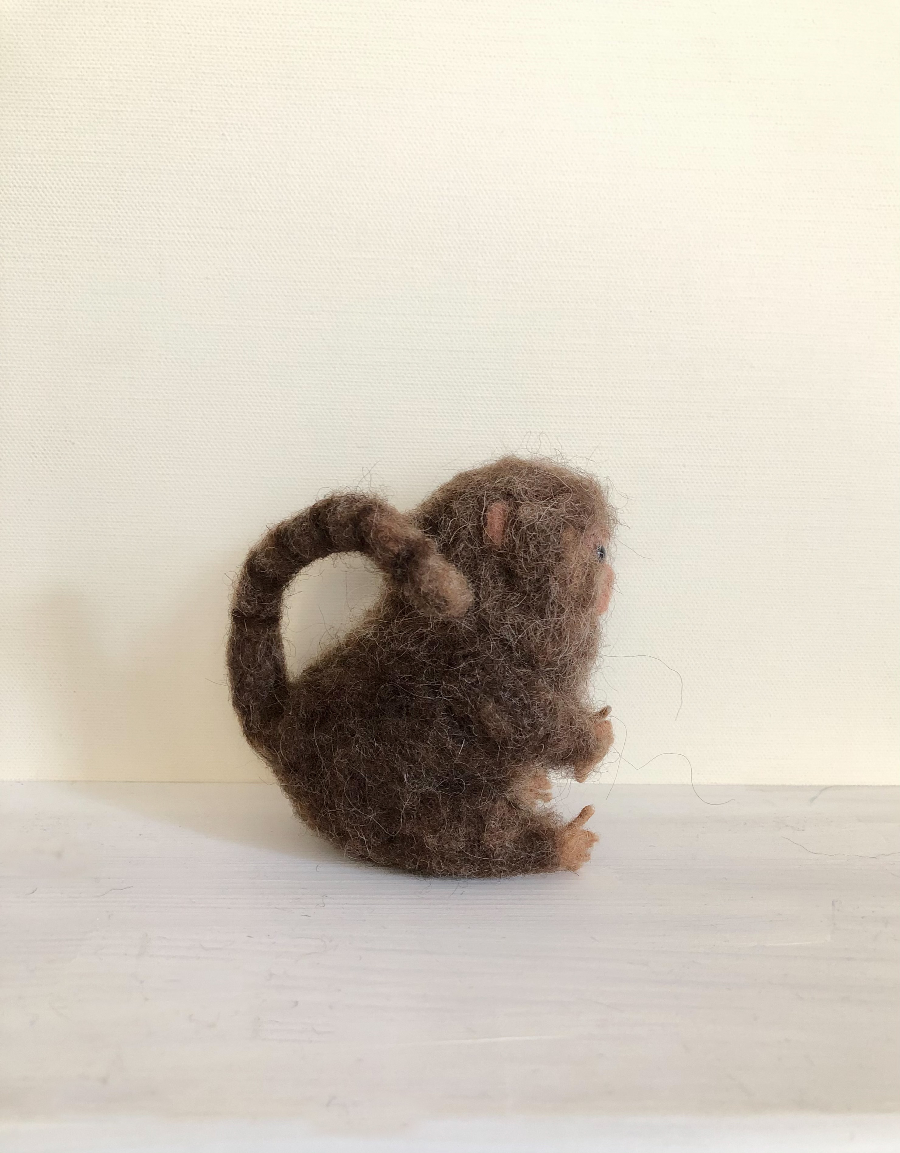 ピグミーマーモセット Brown Pygmymarmoset Iichi ハンドメイド クラフト作品 手仕事品の通販