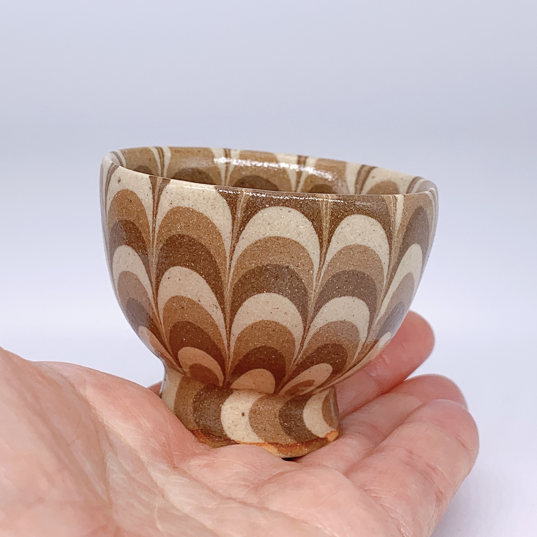 練り込みぐい呑 Uzura Iichi ハンドメイド クラフト作品 手仕事品の通販