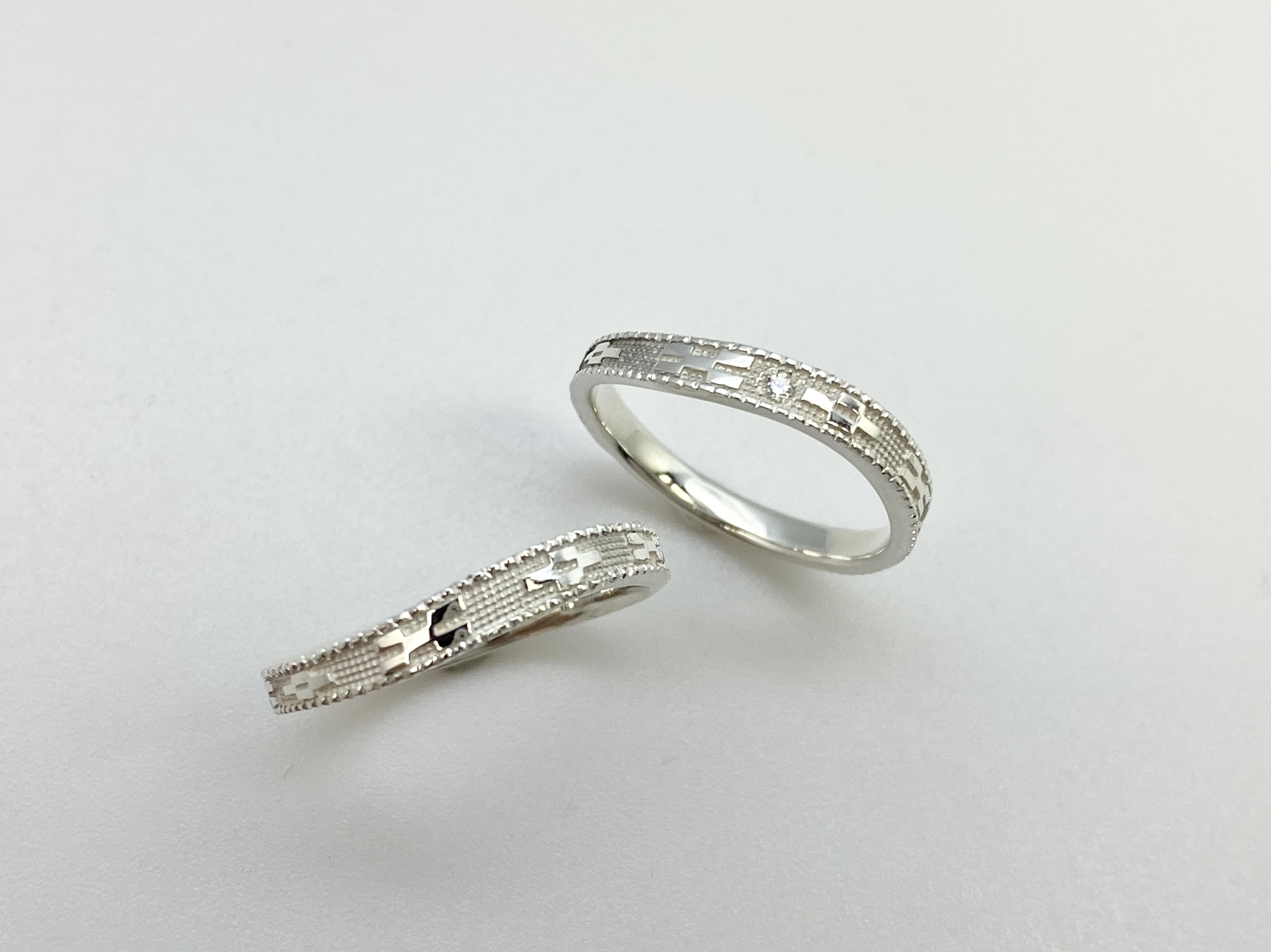 ミンサーウェーブリング Umi Nami Iichi ハンドメイド クラフト作品 手仕事品の通販