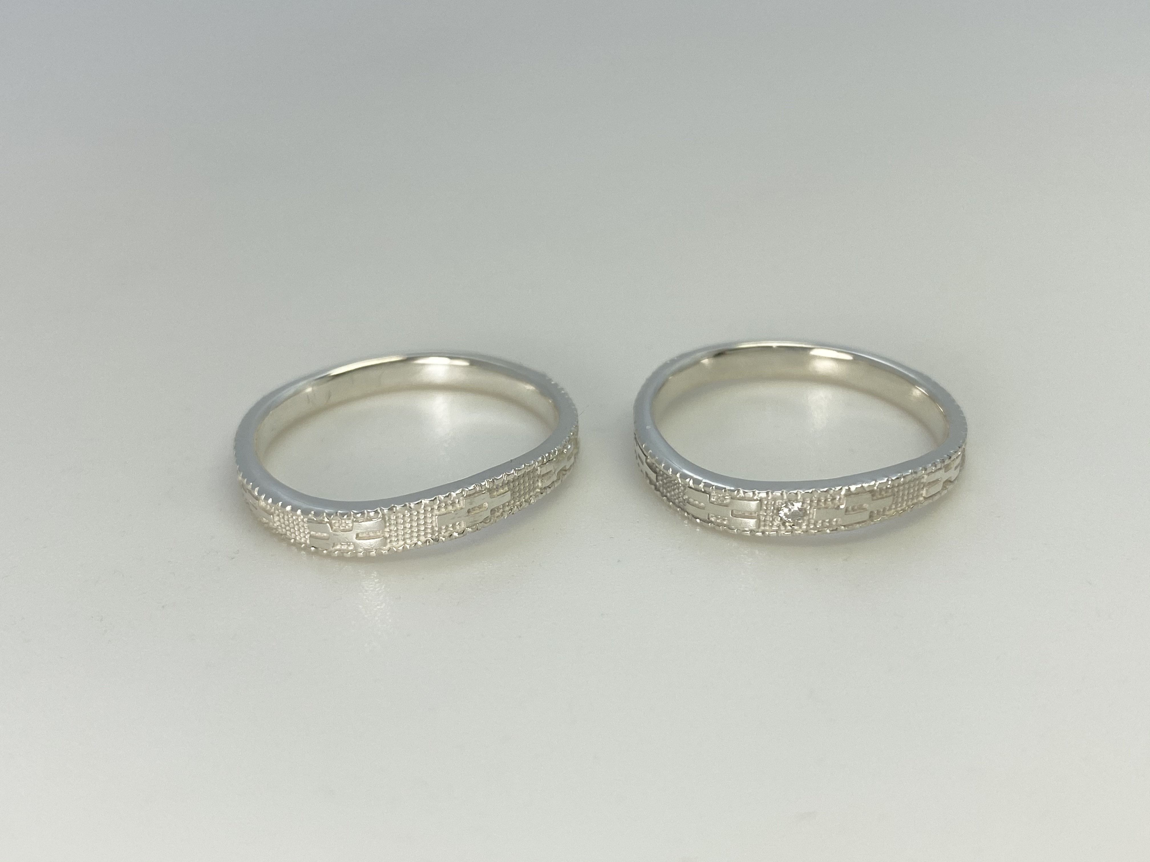 ミンサーウェーブリング Umi Nami Iichi ハンドメイド クラフト作品 手仕事品の通販