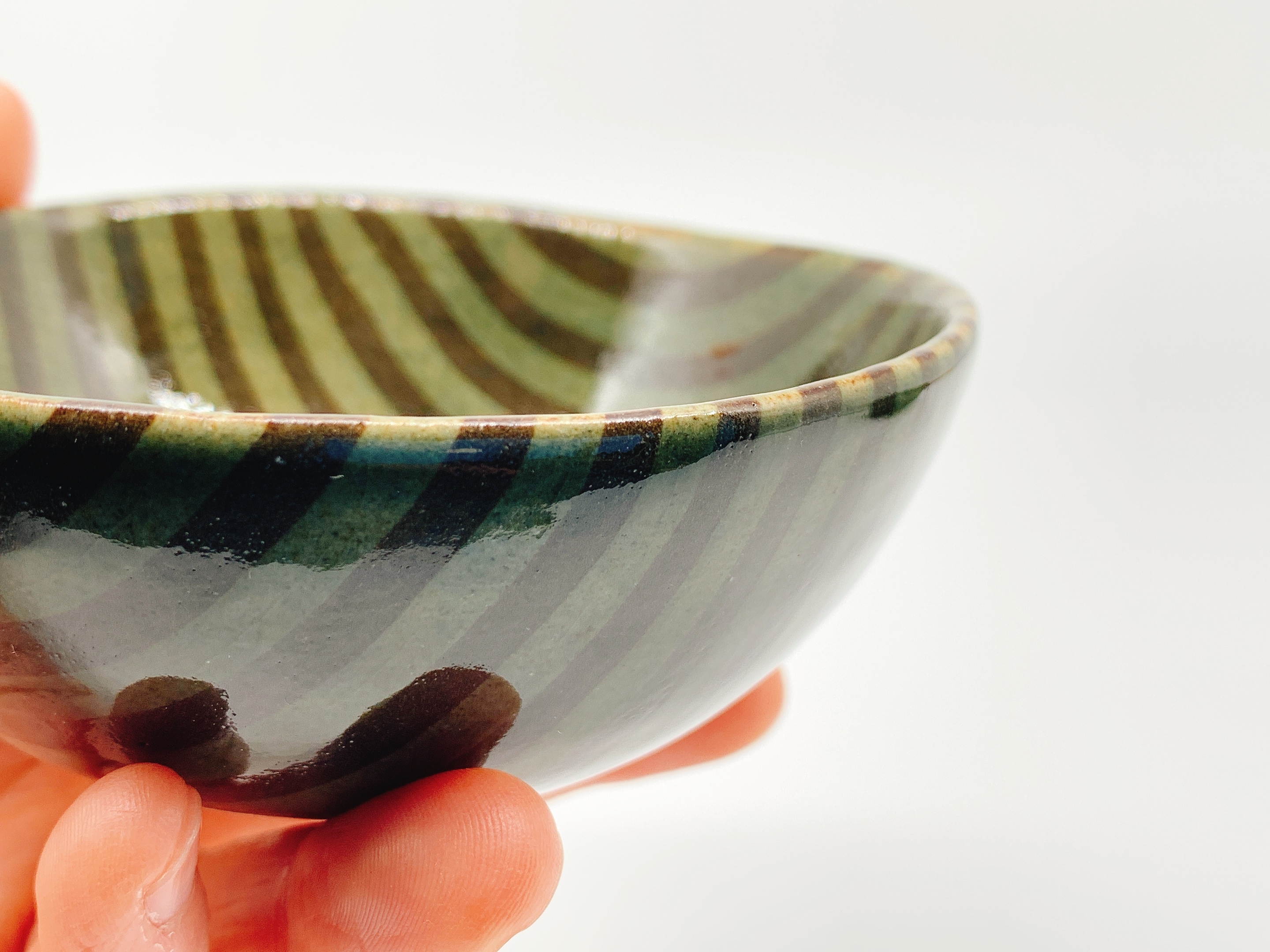 練り込み小鉢 Stripe Iichi ハンドメイド クラフト作品 手仕事品の通販