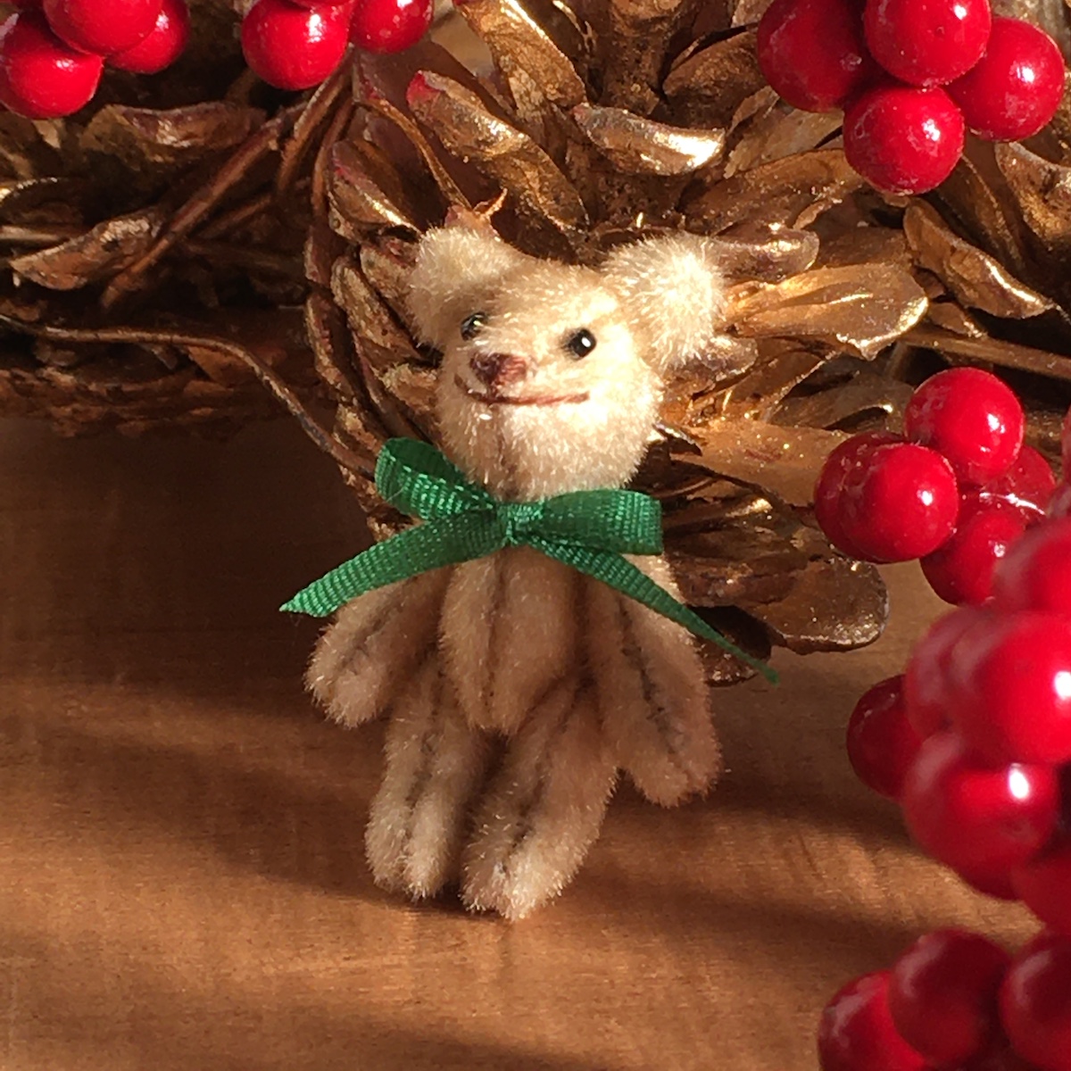 くまっこbox クリスマスベッドルーム 受注生産 Iichi ハンドメイド クラフト作品 手仕事品の通販