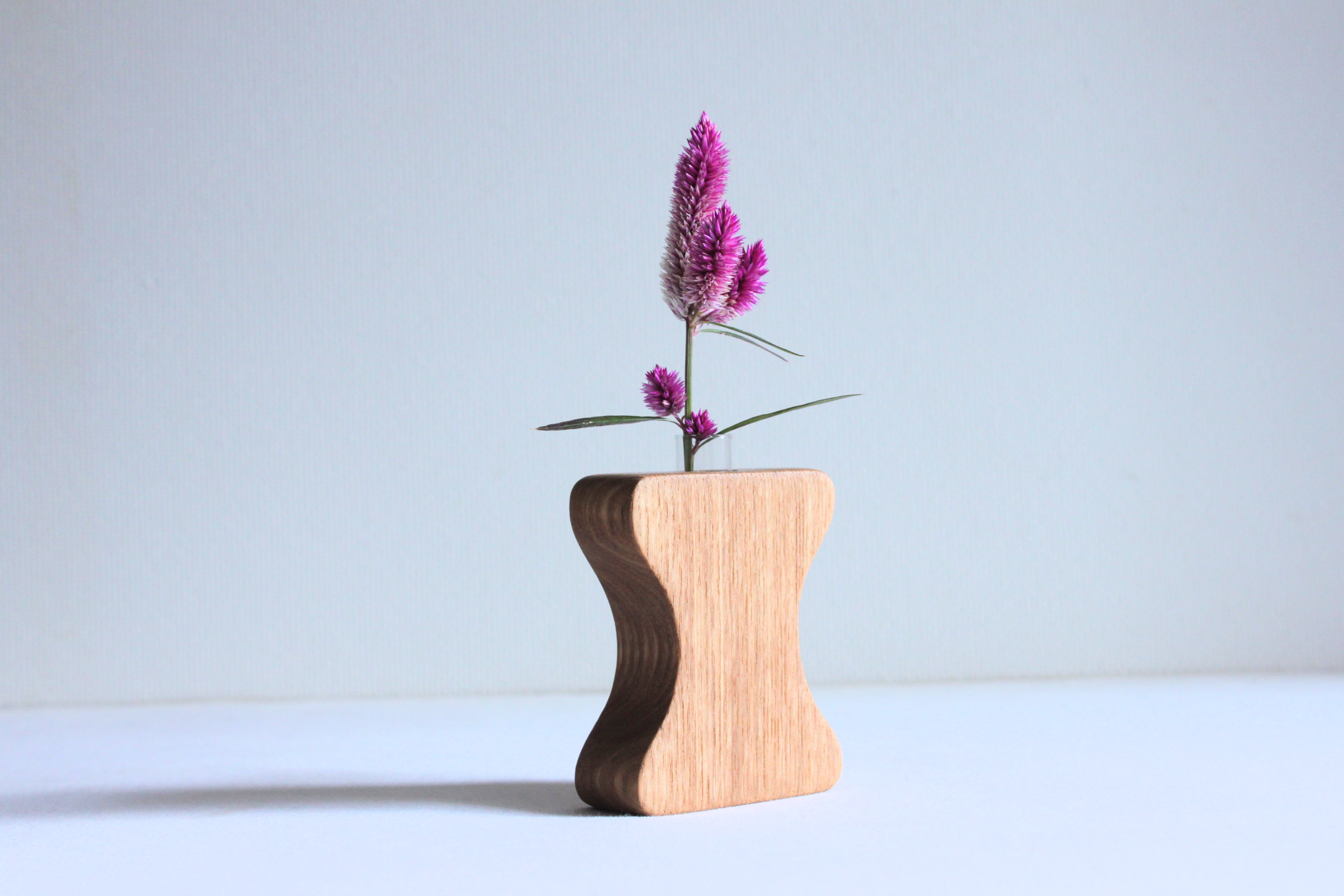 木の花瓶 タモ Iichi ハンドメイド クラフト作品 手仕事品の通販