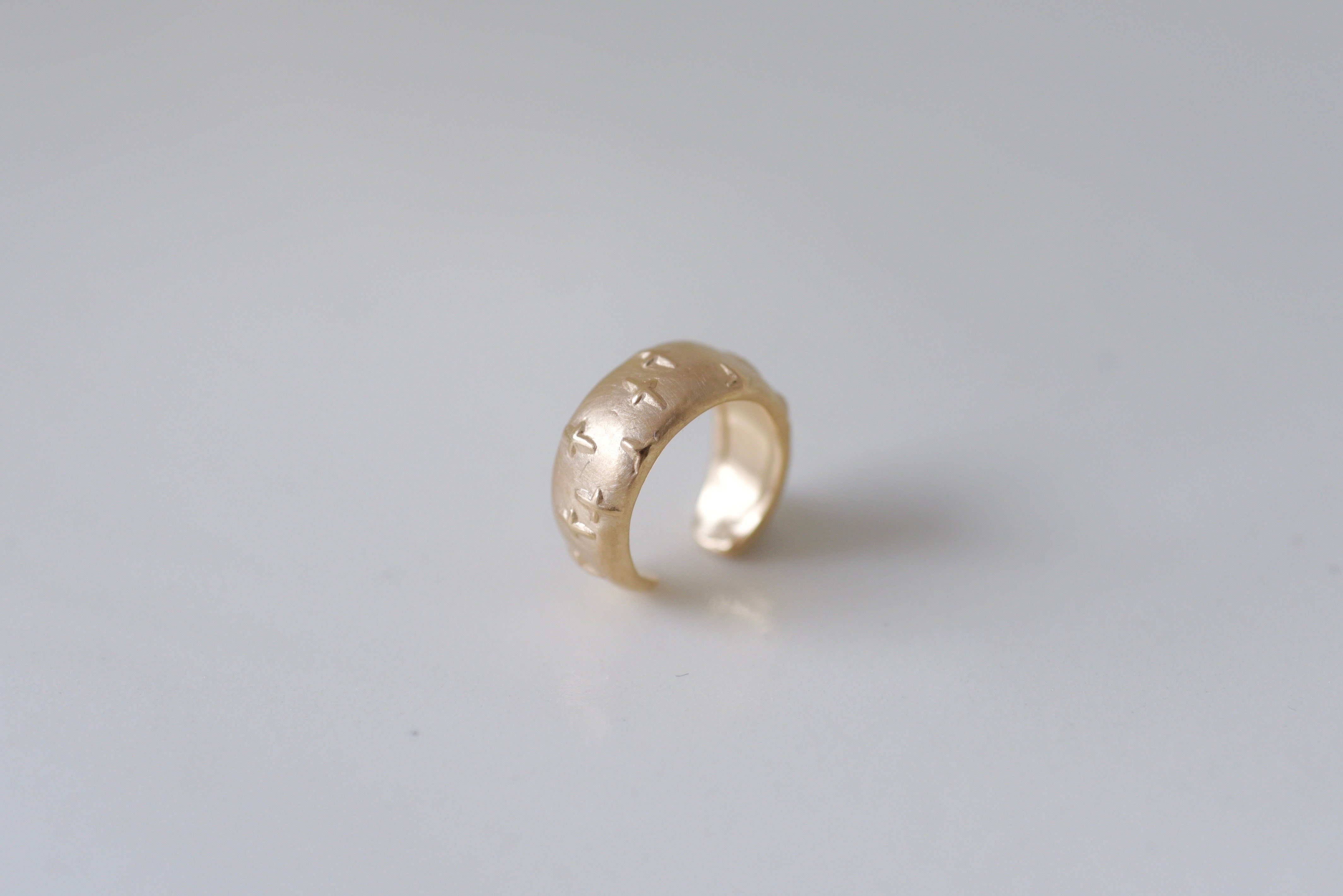 クロスイヤカフ Iichi ハンドメイド クラフト作品 手仕事品の通販