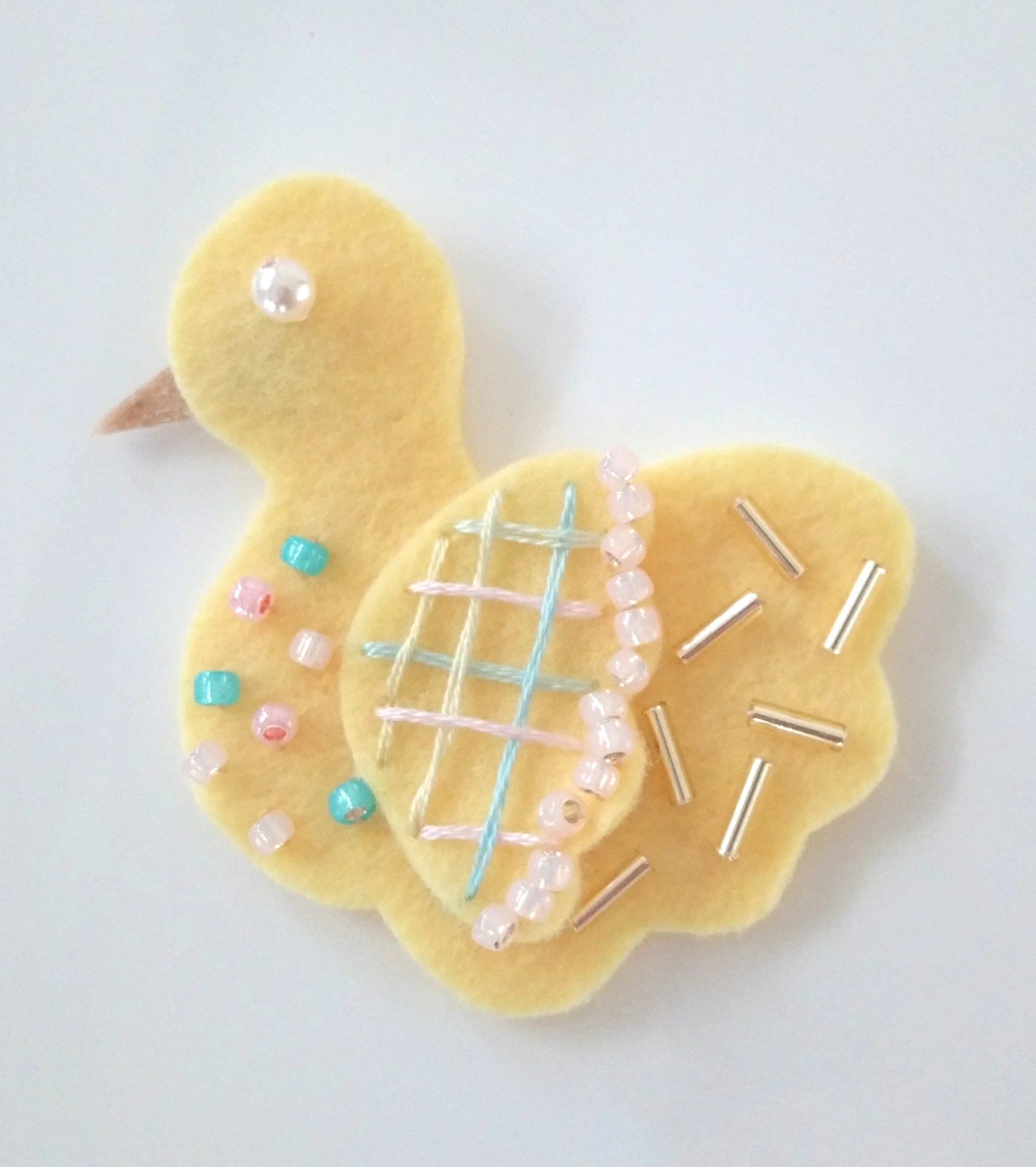 森の可愛い鳥さんのブローチ Iichi ハンドメイド クラフト作品 手仕事品の通販