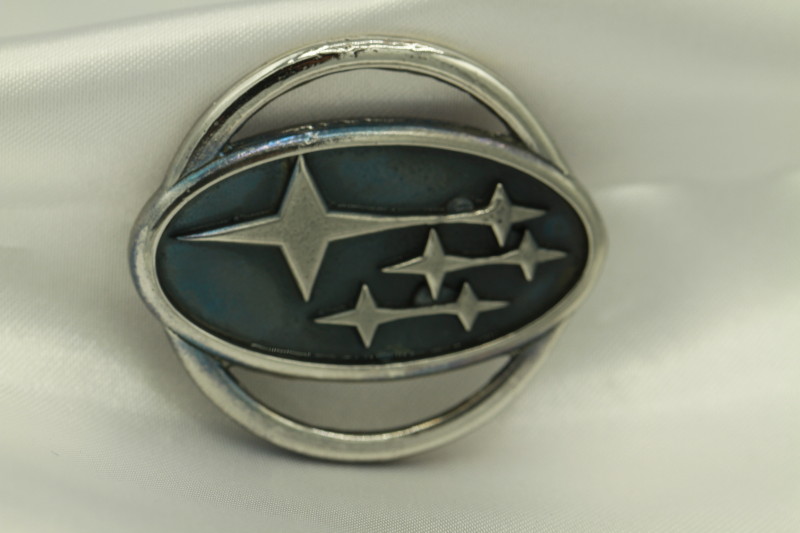 現スバル6連星マーク 高級希少金属コバルト製キーホルダー Iichi ハンドメイド クラフト作品 手仕事品の通販