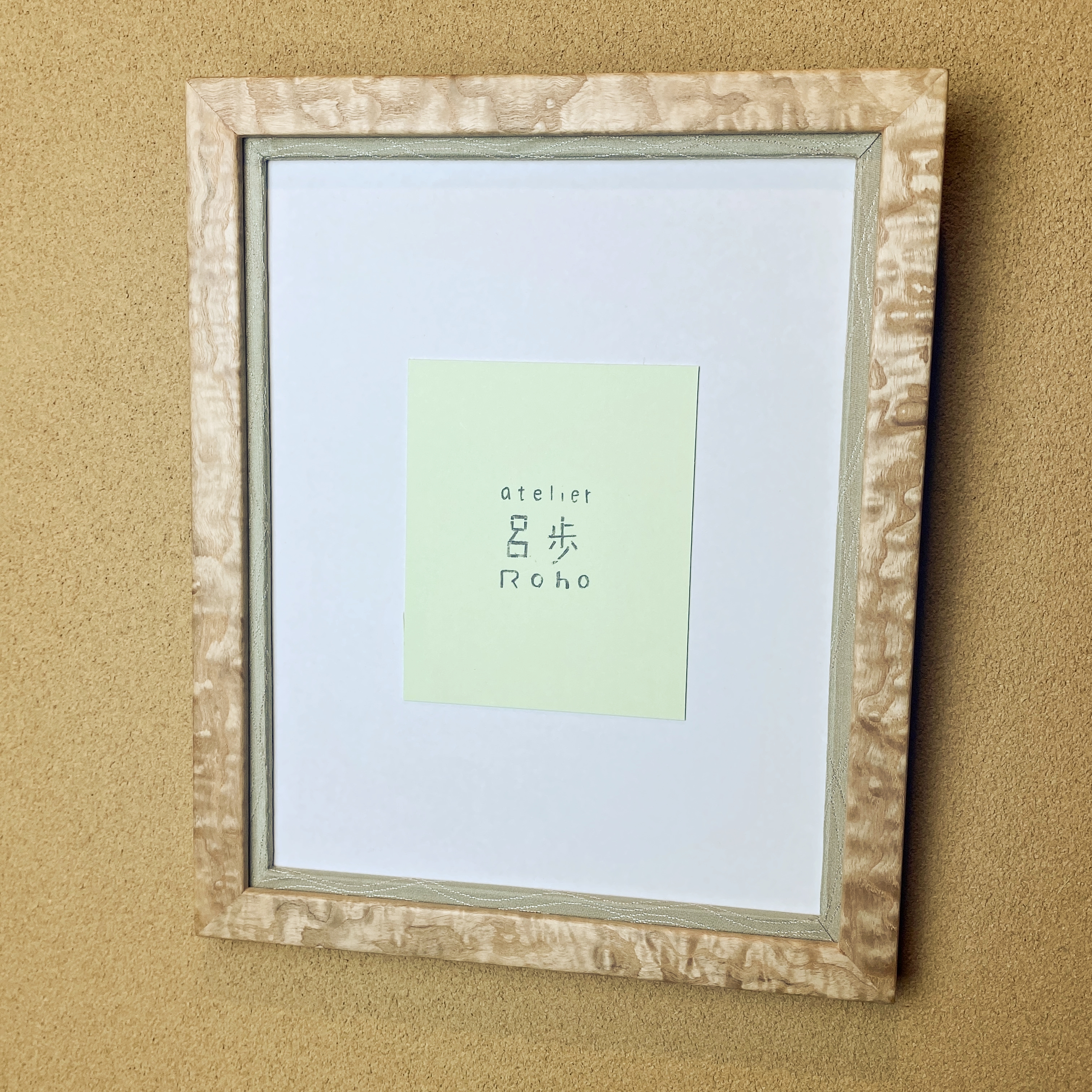 タモ玉杢のデッサン額縁 29 2３センチ外寸 Iichi ハンドメイド クラフト作品 手仕事品の通販