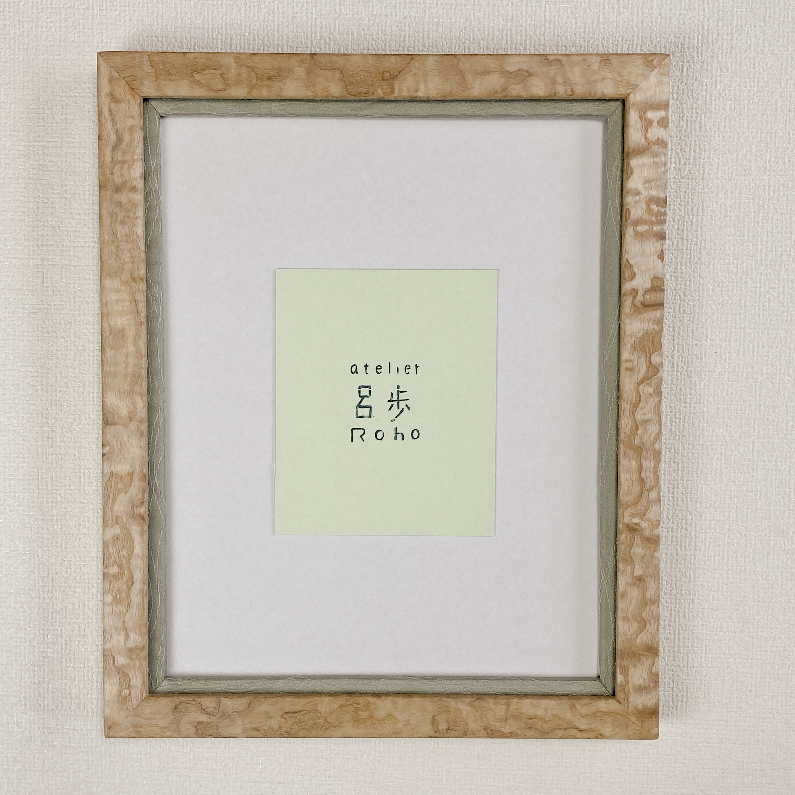 タモ玉杢のデッサン額縁 29 2３センチ外寸 Iichi ハンドメイド クラフト作品 手仕事品の通販