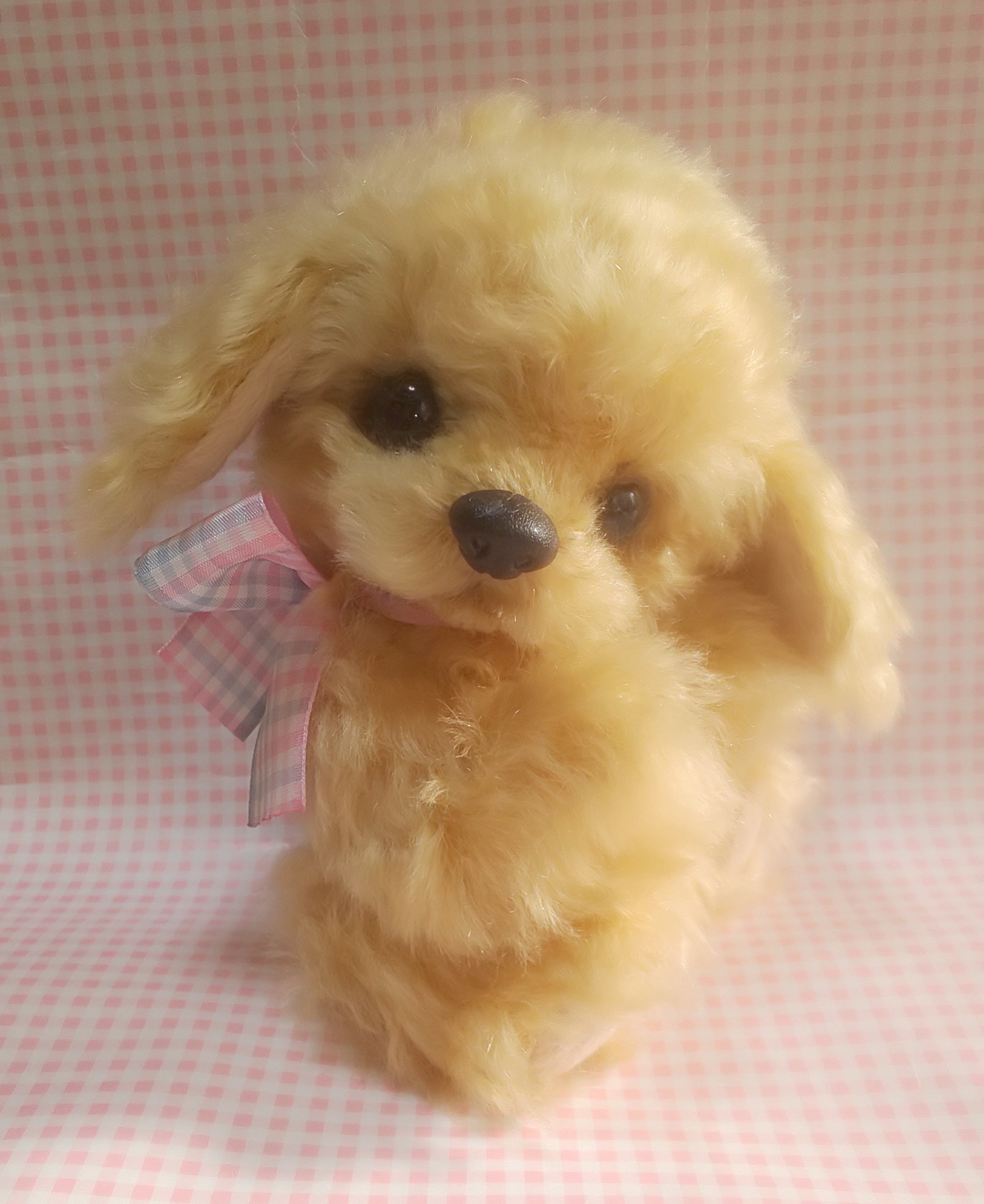 ふわふわぬいぐるみ ジューマンモヘア トイプードル Iichi ハンドメイド クラフト作品 手仕事品の通販