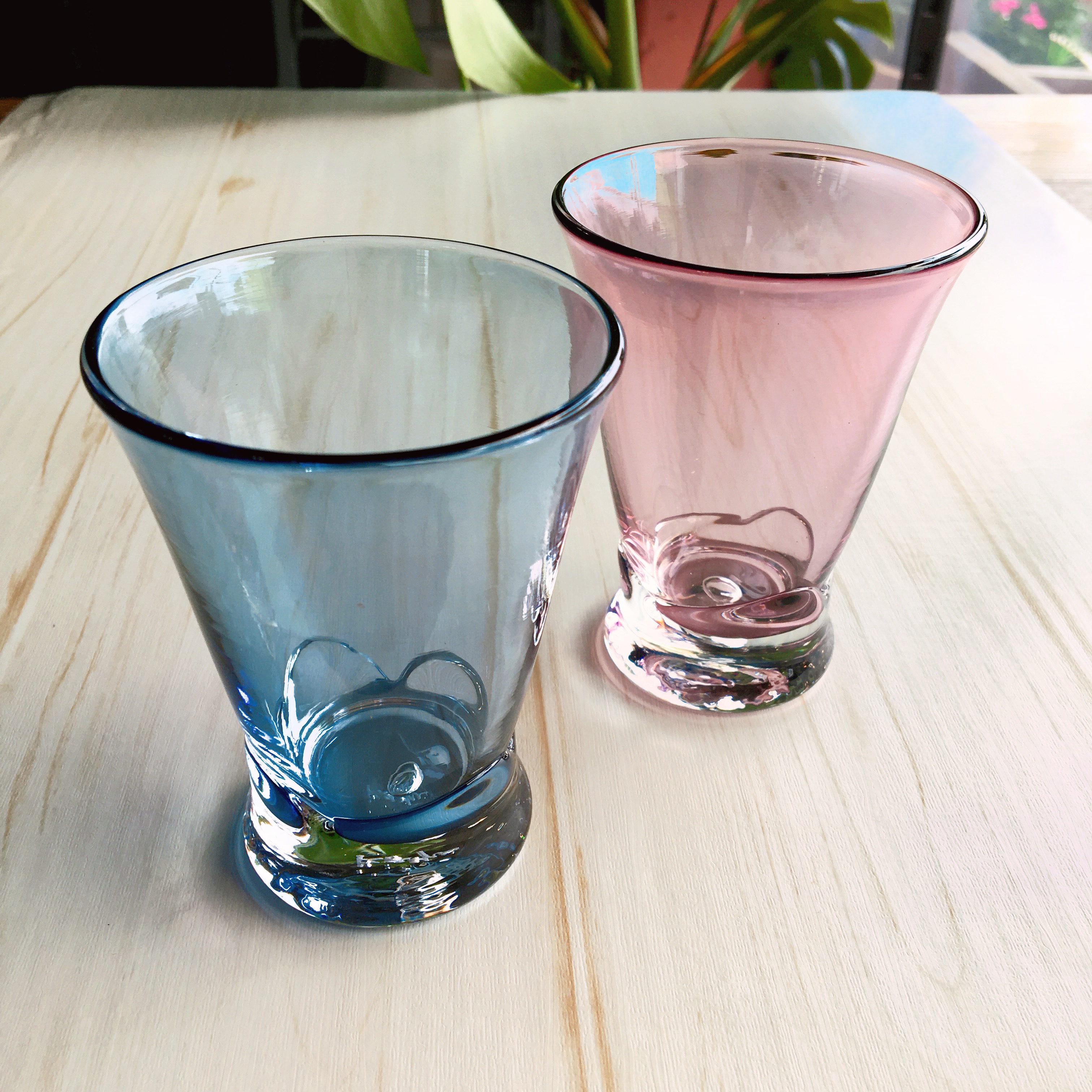 Gfミニグラス カラー ペアグラス ギフトラッピング無料 Iichi ハンドメイド クラフト作品 手仕事品の通販
