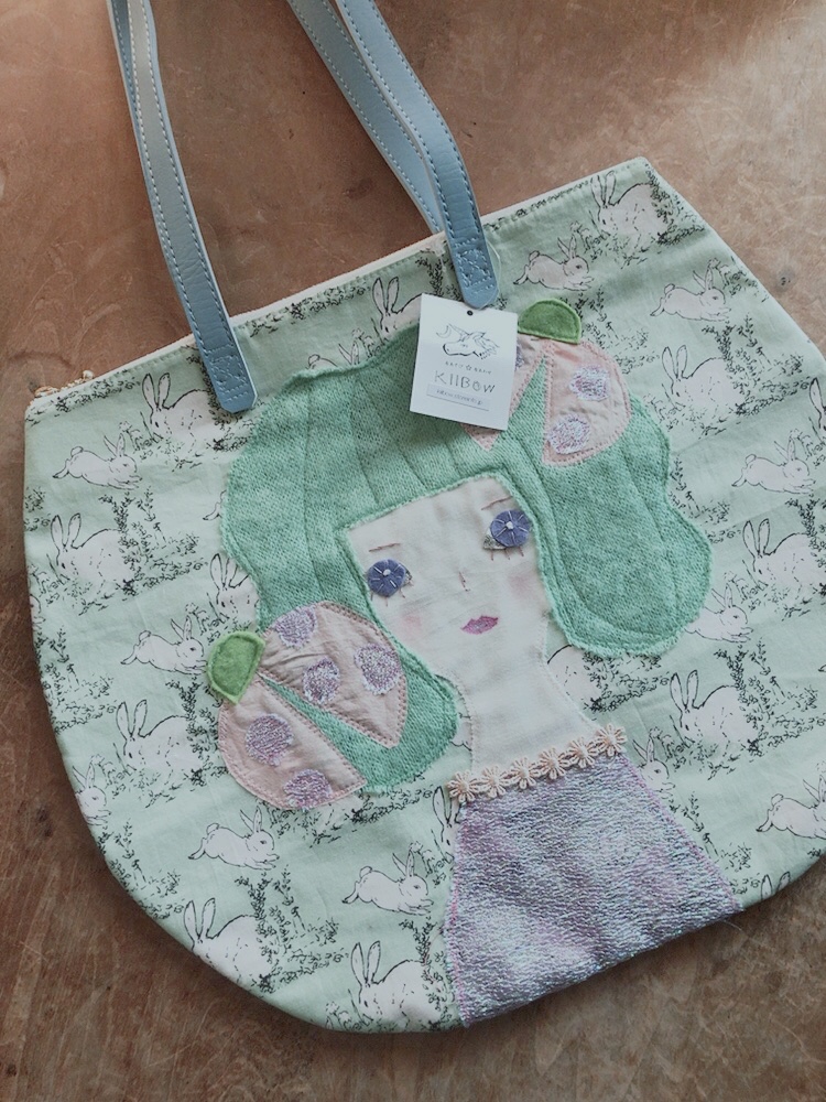 うさぎ柄女の子バッグ Iichi ハンドメイド クラフト作品 手仕事品の通販