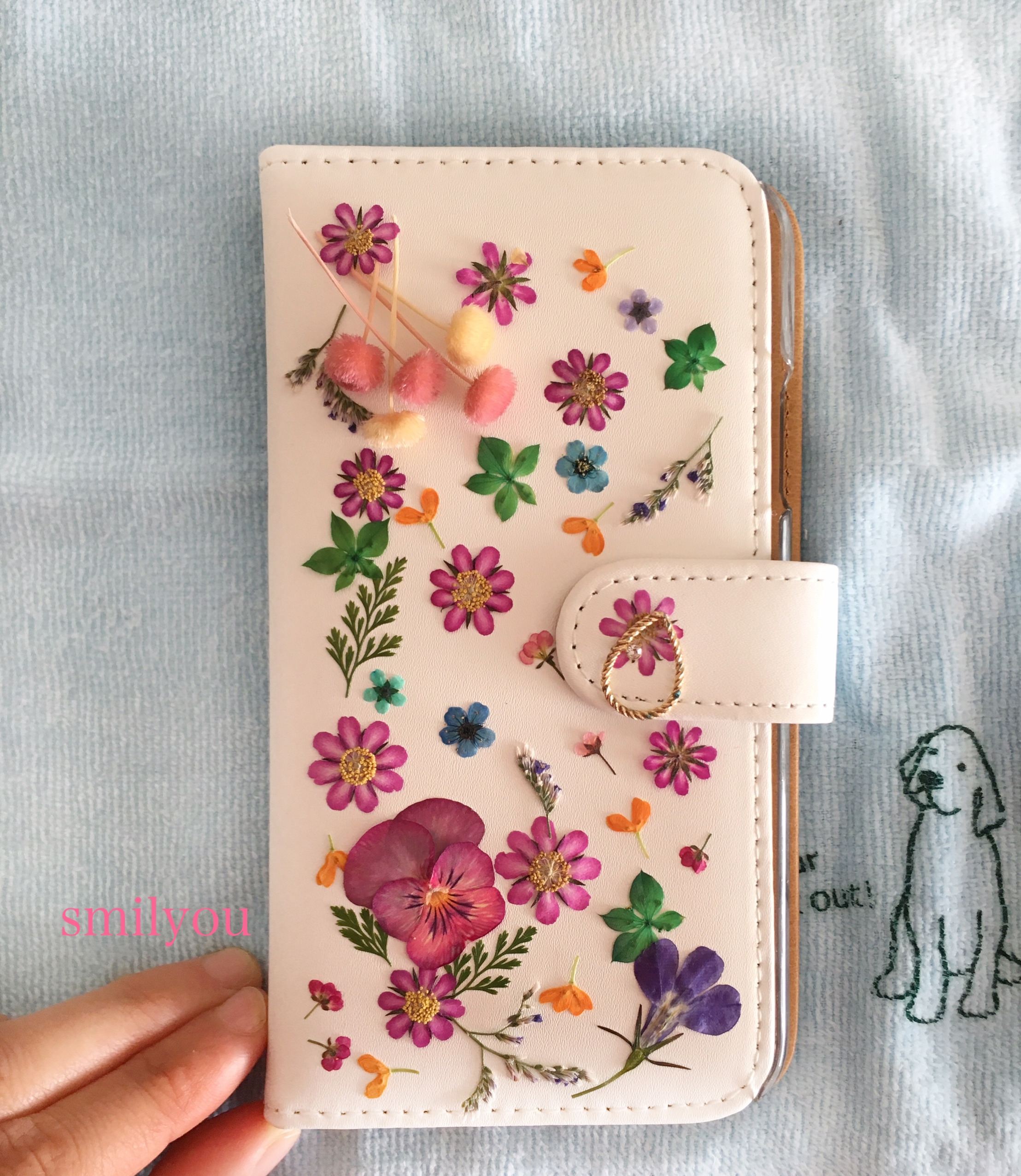 再販 ピンクビオラのスマホケース Iphone12 Iphone11 Galaxys Galaxy Xperia Iichi ハンドメイド クラフト作品 手仕事品の通販