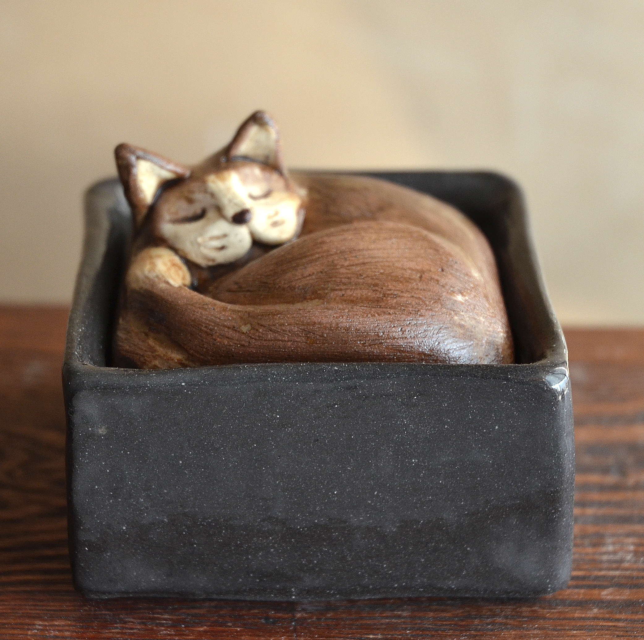箱入り猫の小物入れ Iichi ハンドメイド クラフト作品 手仕事品の通販
