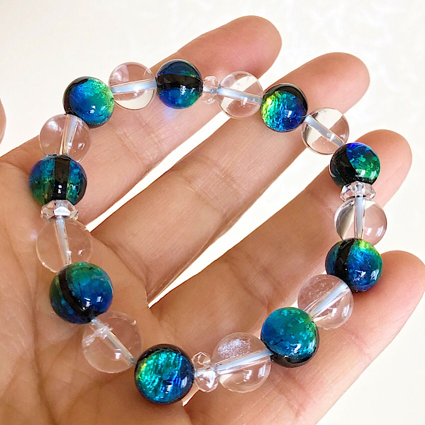 琉球蛍ガラス ケラマブルー 人気カラーの蛍ガラス とんぼ玉 Iichi ハンドメイド クラフト作品 手仕事品の通販