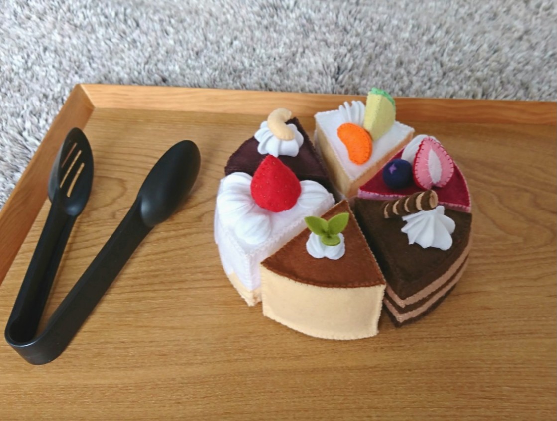 おままごと セット ケーキ屋さん Iichi ハンドメイド クラフト作品 手仕事品の通販