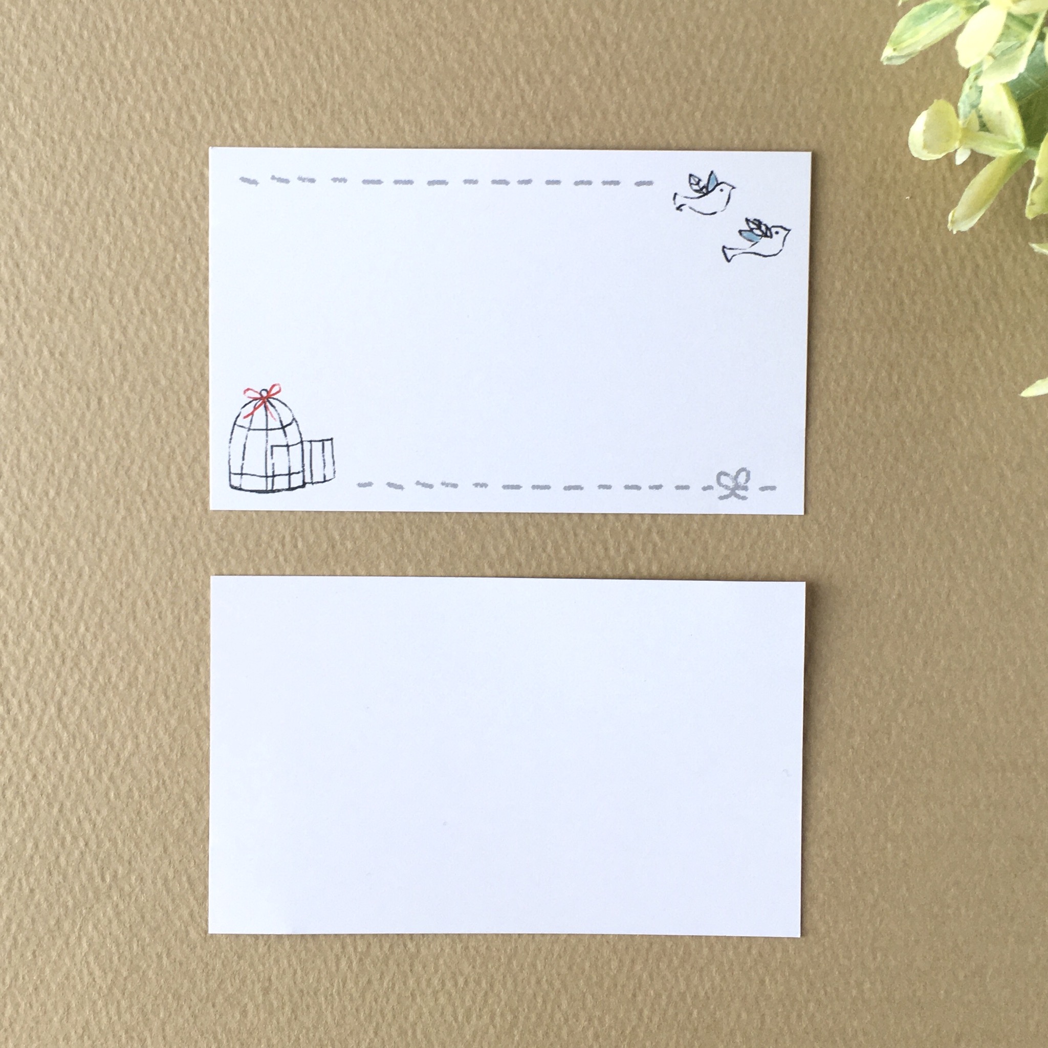 手描き風イラスト ミニカード Mix １２枚 Iichi ハンドメイド クラフト作品 手仕事品の通販