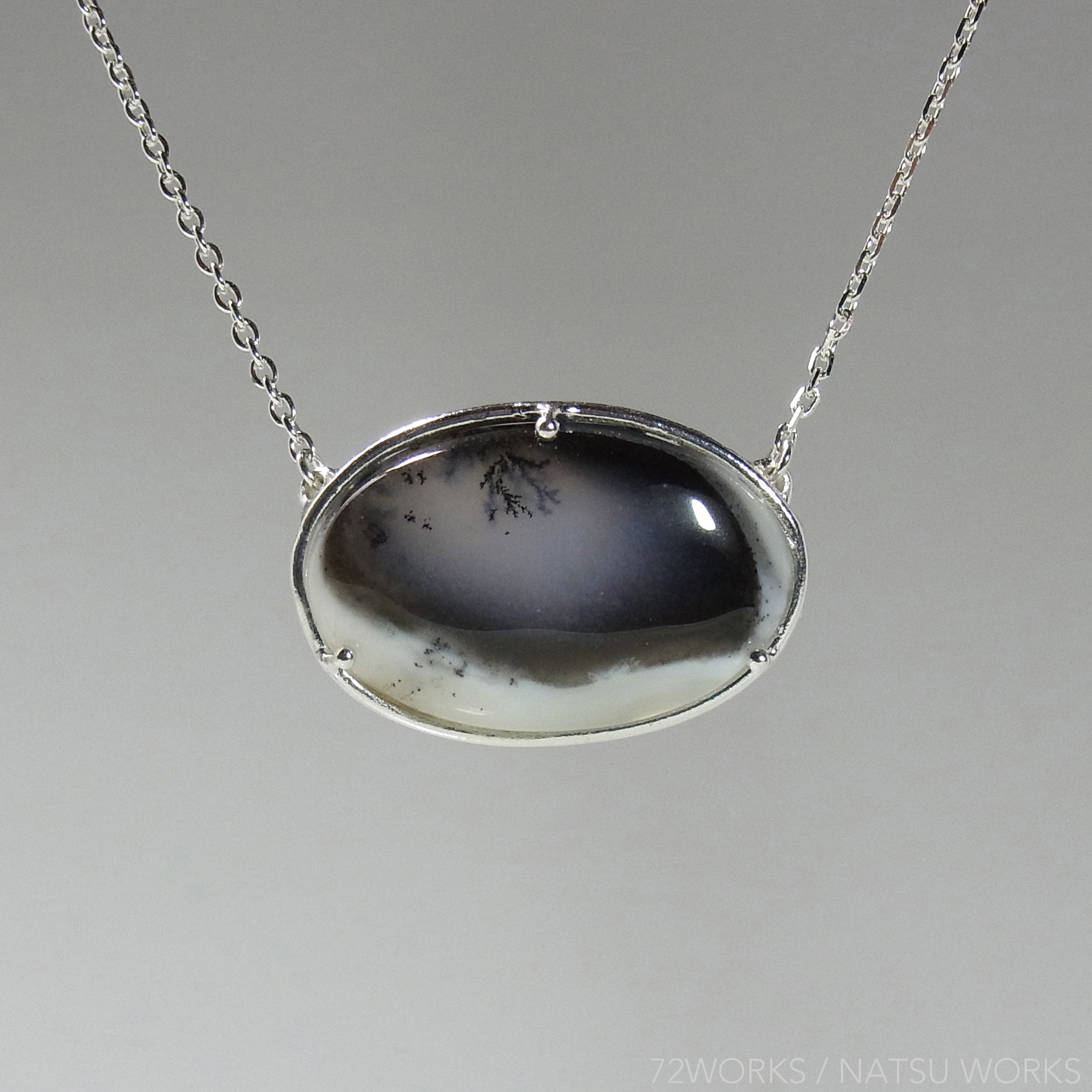 デンドリティックオパール・ネックレス ＊ Dendritic Opal llll www