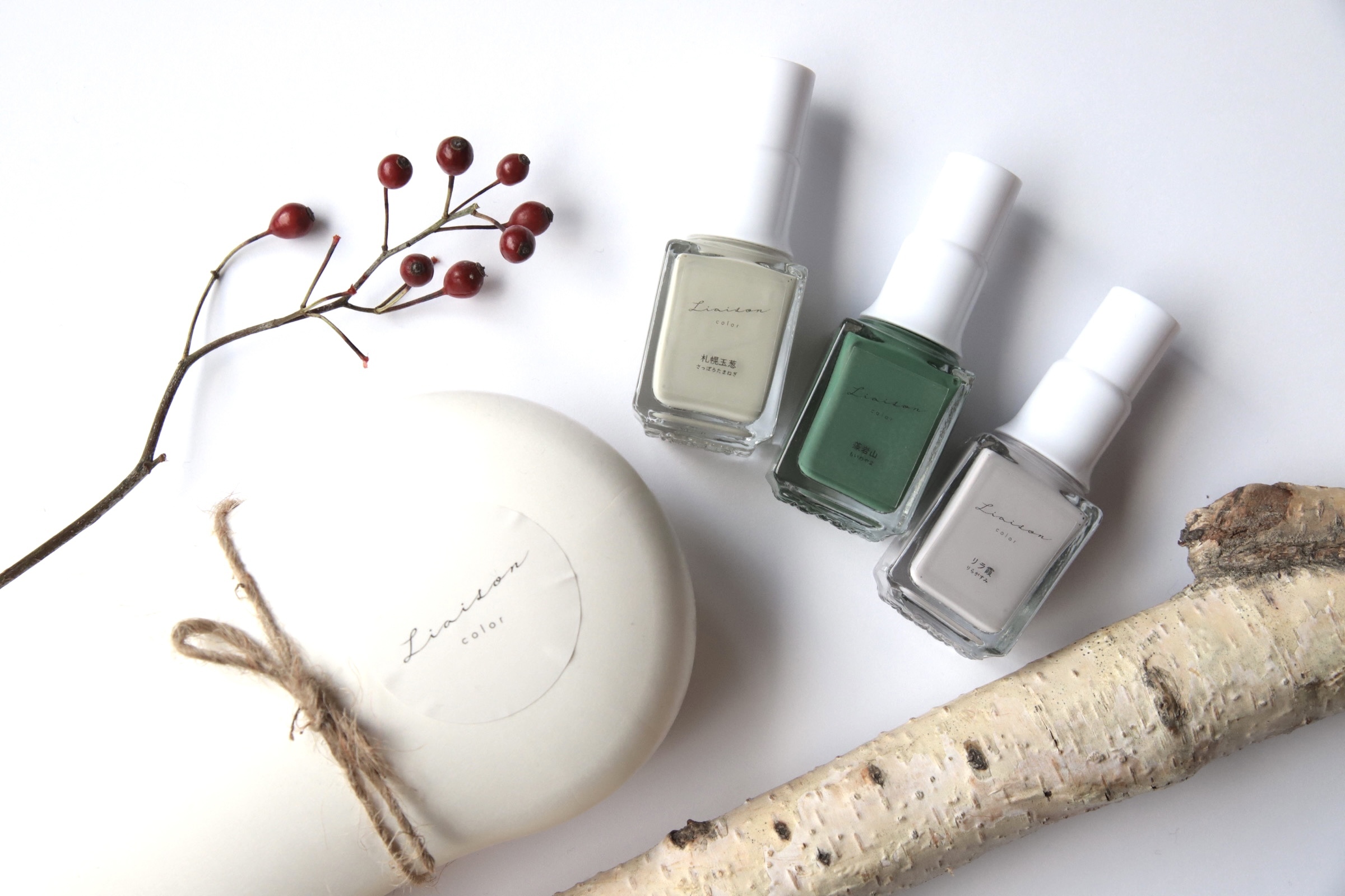 ネイルポリッシュ 藻岩山 リラ霞 札幌玉葱 3本セット Iichi ハンドメイド クラフト作品 手仕事品の通販